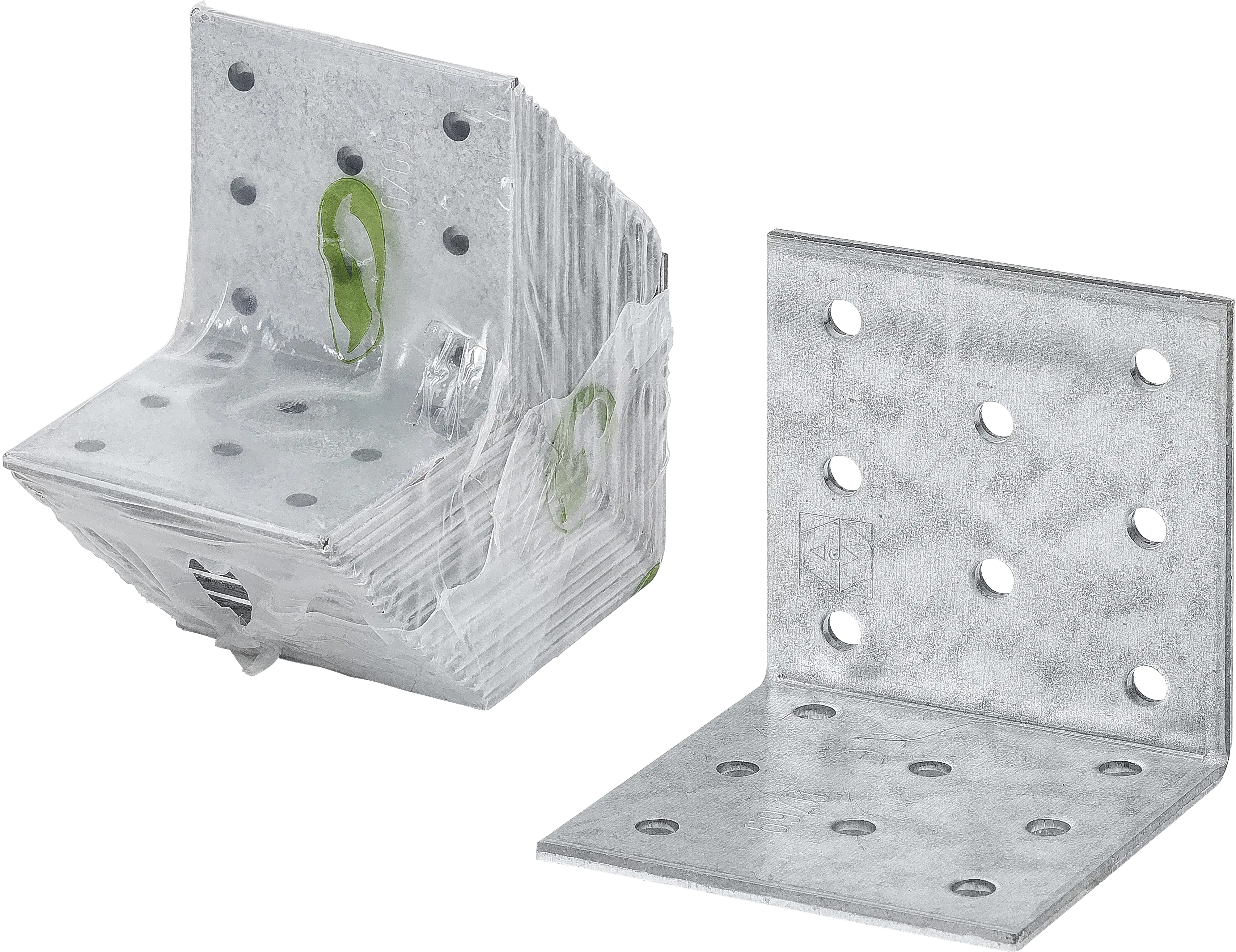 Vormann Lochplattenwinkel sendzimir verzinkt 60 x 60 x 60 mm