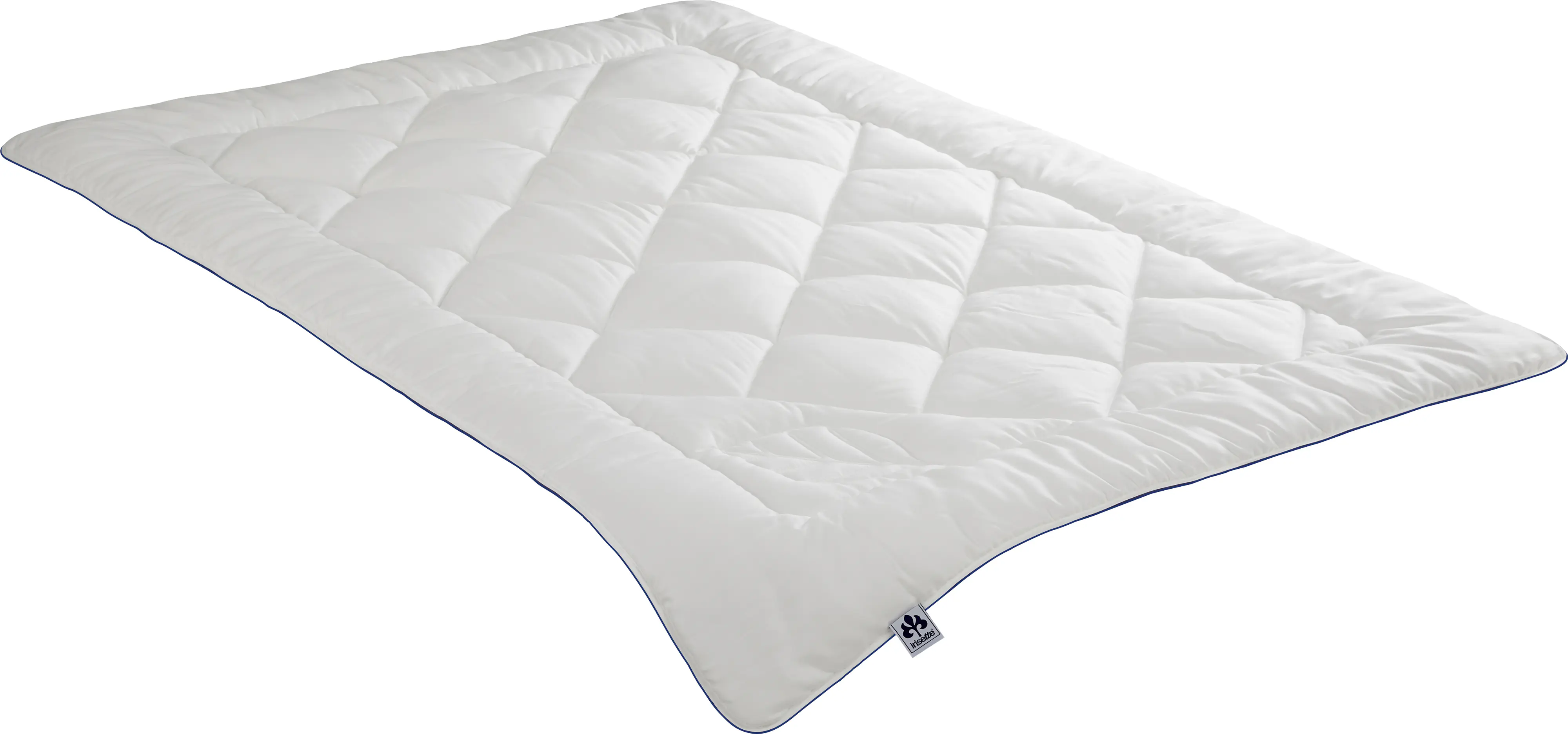 Badenia Steppbettdecke für 4 Jahreszeiten Trendline Tencel 135 x 200 cm weiß