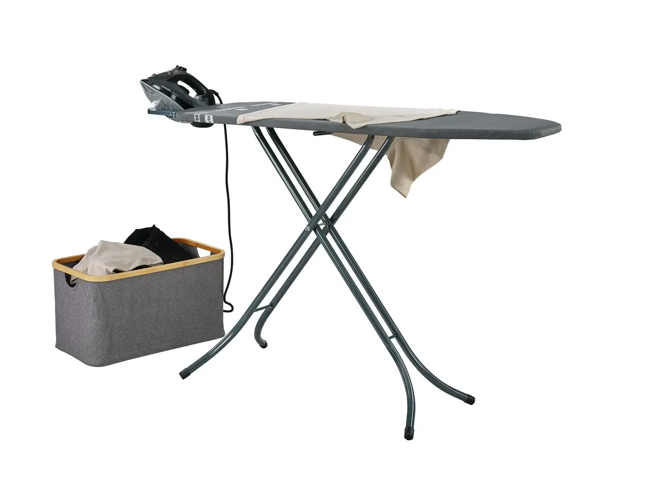 Leifheit Bügelbrett Classic M Black 120 x 38 cm