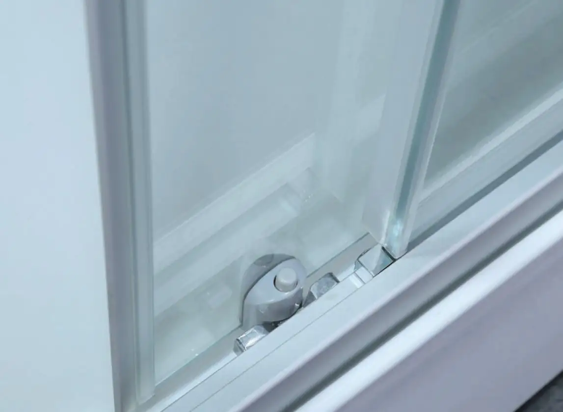 Primaster Runddusche Easy-5 Schiebetür 80 x 80 cm Klarglas chrom