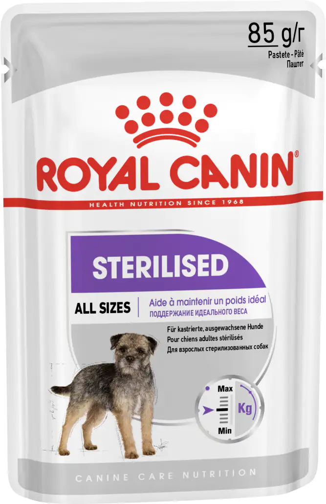 Royal Canin Hundenassfutter Adult 85 g Sterilised Pastete