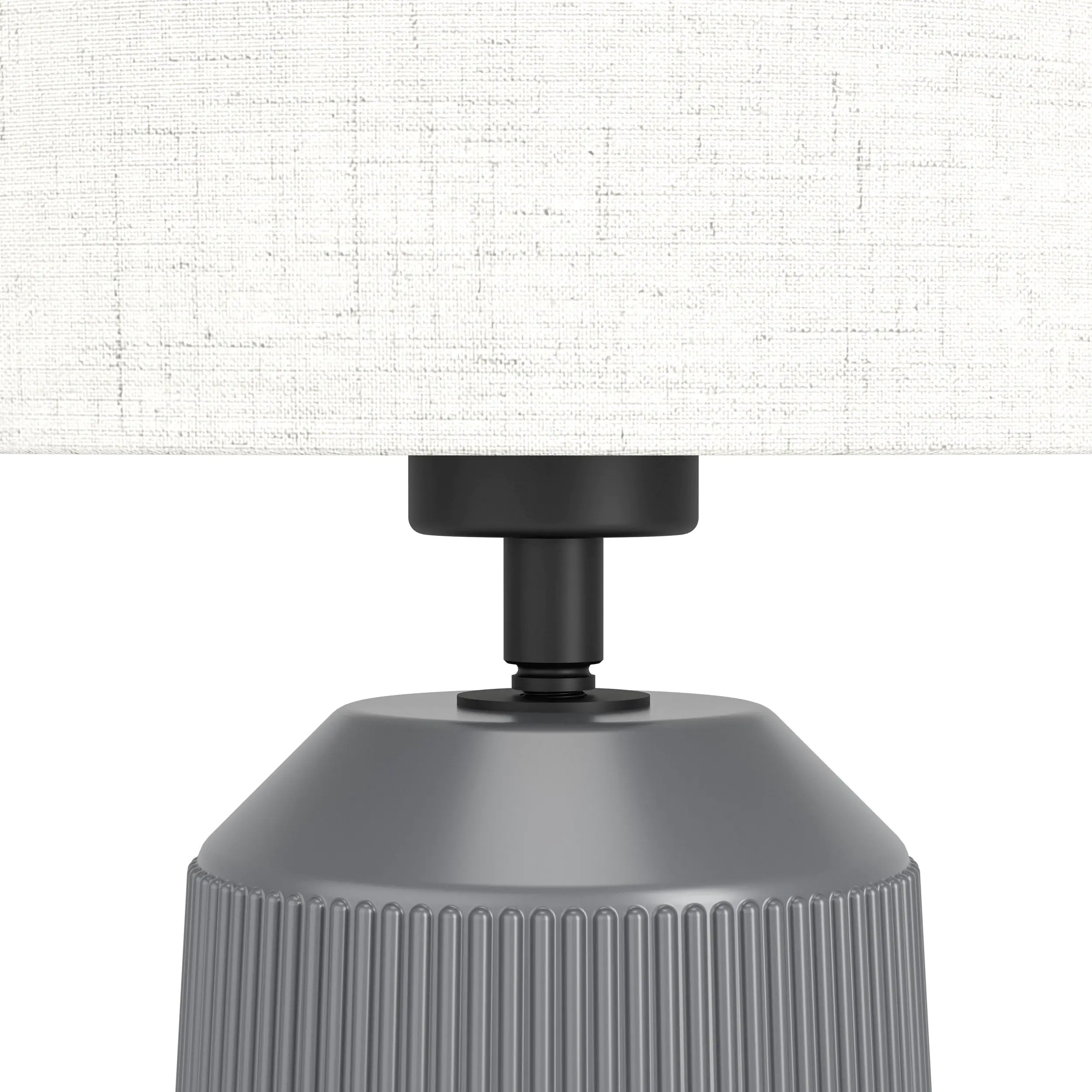 Eglo Tischlampe Capalbio 41 x 23 cm grau/natur