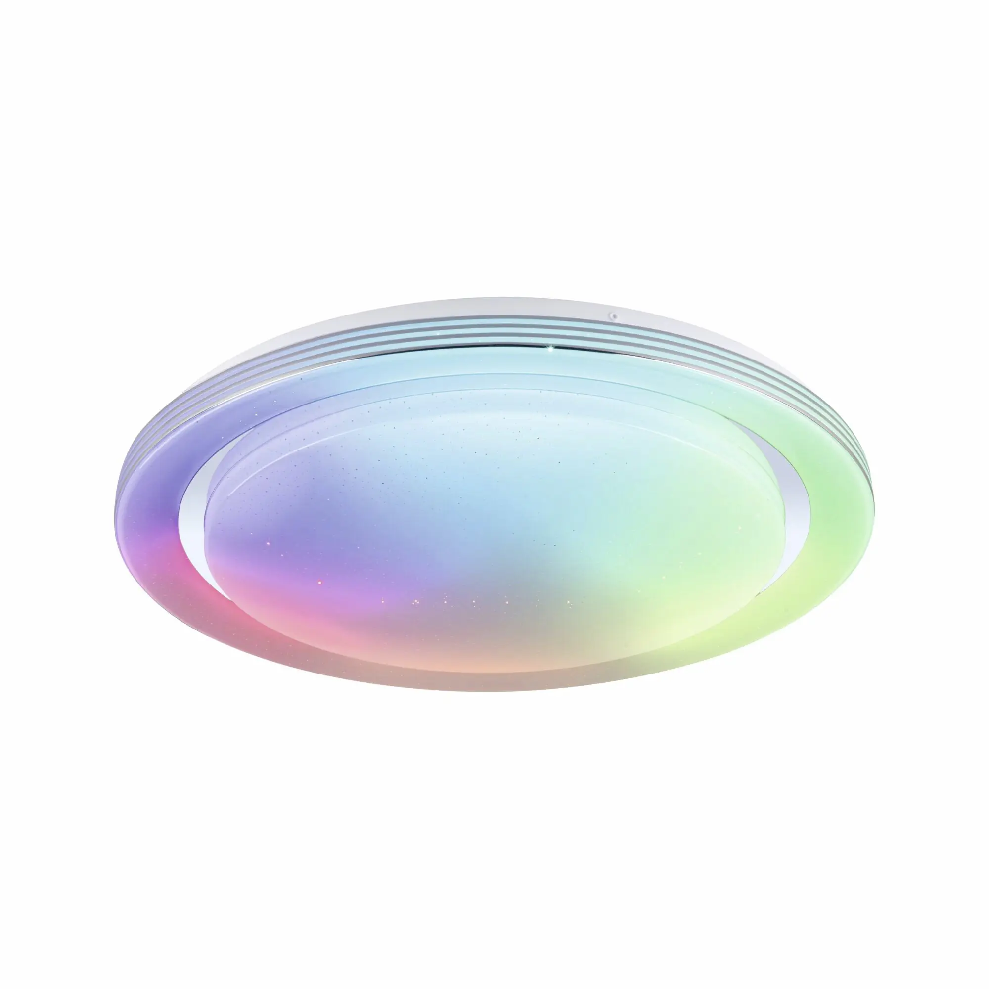 Paulmann LED Deckenleuchte Rainbow chrom weiß Ø 48,5 cm RGBW