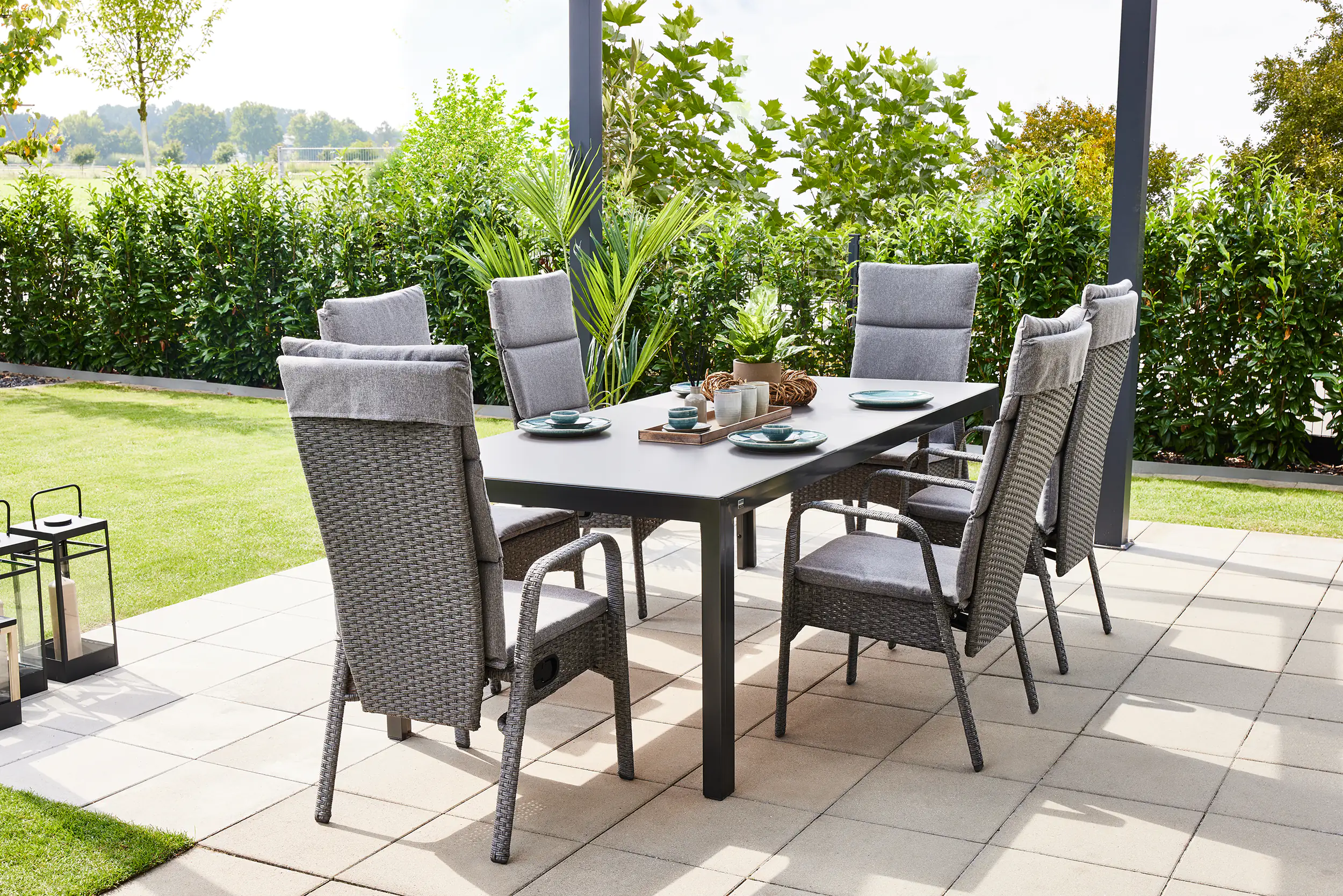Primaster Gartentisch Pero 220 x 100 cm