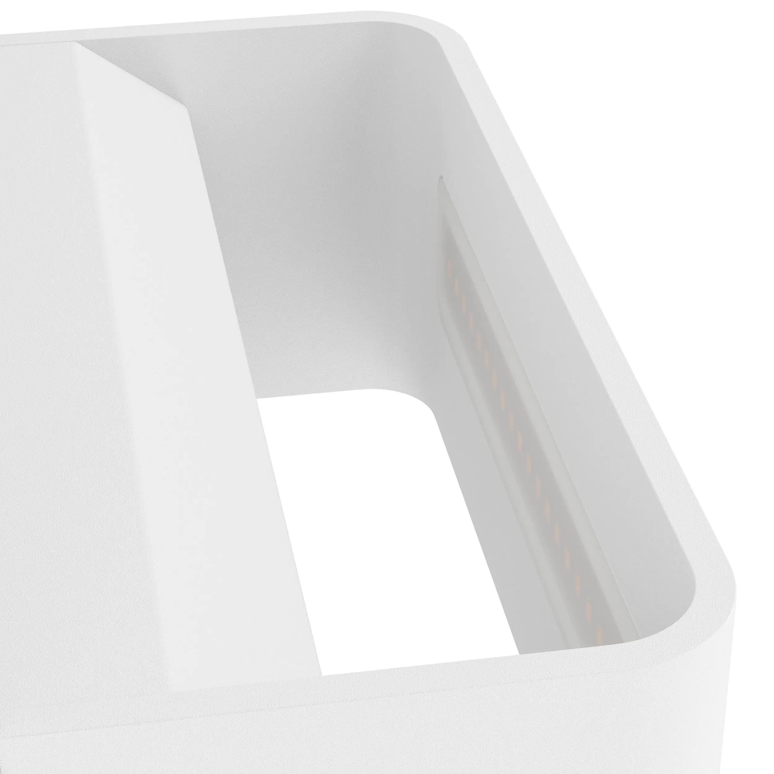 Eglo LED Wandleuchte Sania 4 weiß 20 x 8 cm Up & Down warmweiß