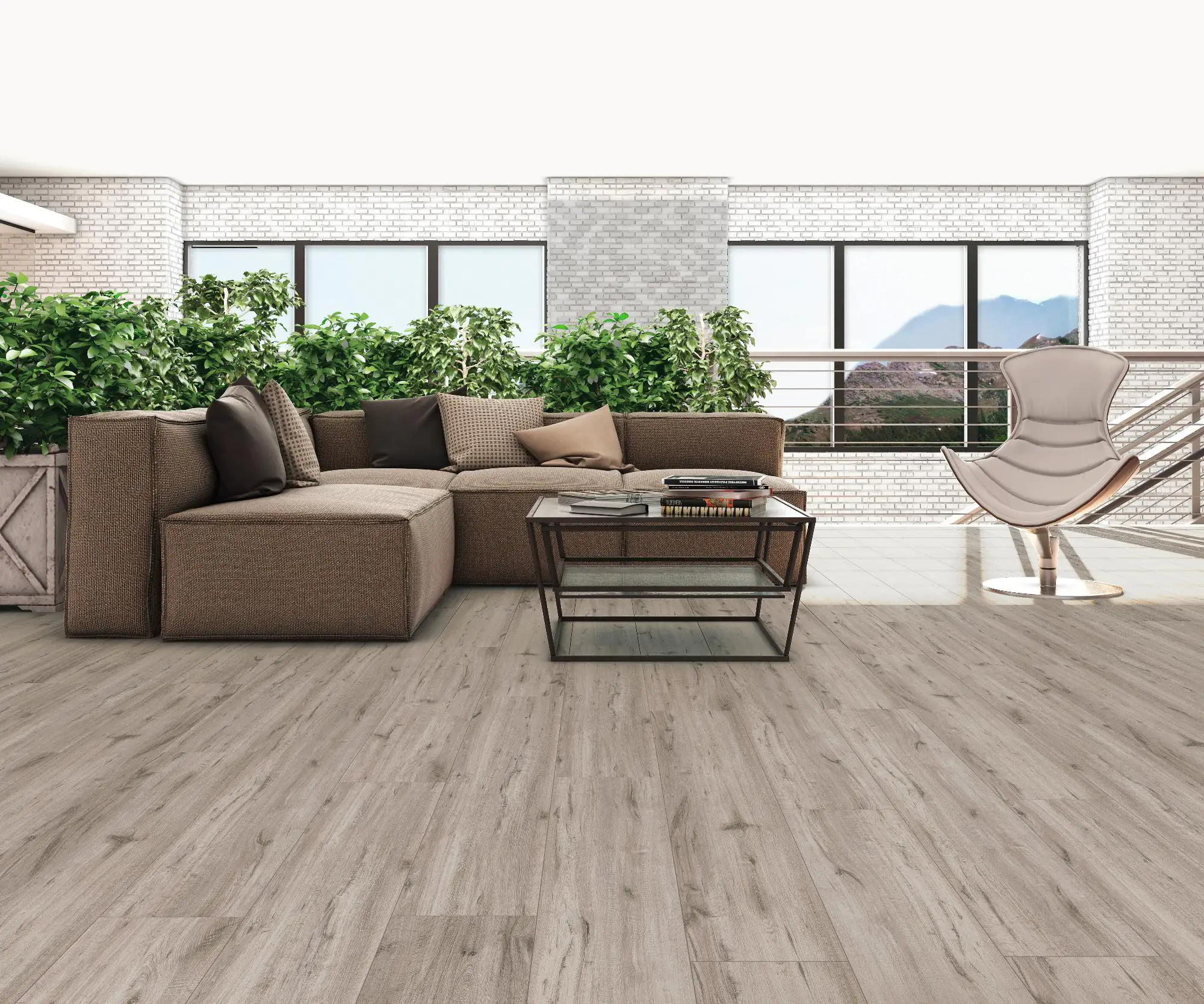 Classen Laminat Megaloc Aquaprotect XL Eiche grau braun LHD