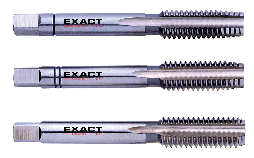 Exact Gewindebohrer-Set M12 3-teilig
