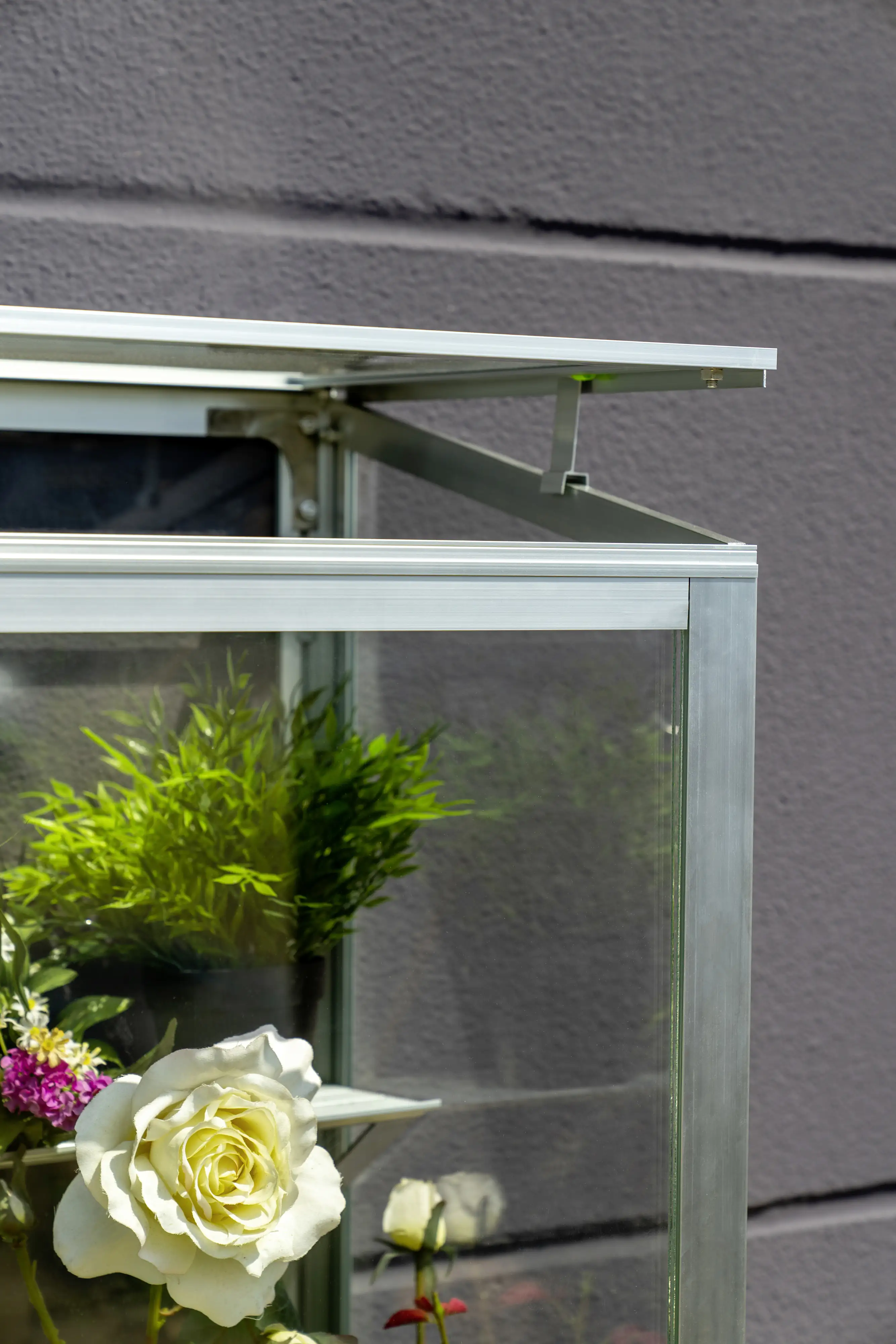 Vitavia Balkongewächshaus Stad 350 43 x 81 cm 3 mm ESG