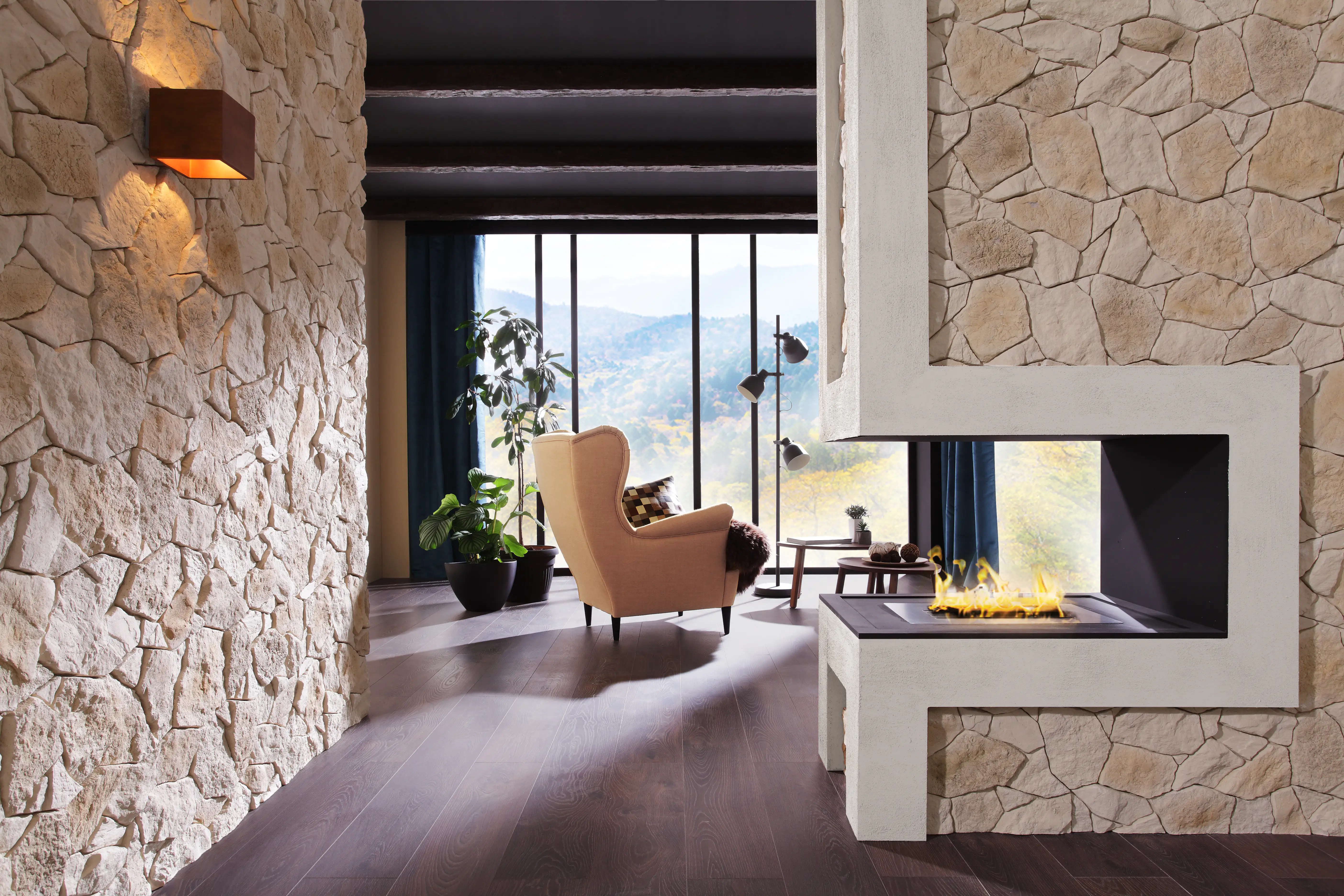 Verblender Nanga beige-natur