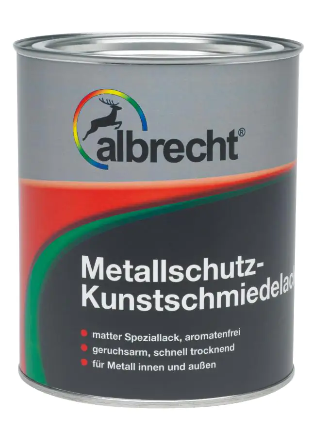 Albrecht Metallschutz-Kunstschmiedelack 375 ml antrharazit