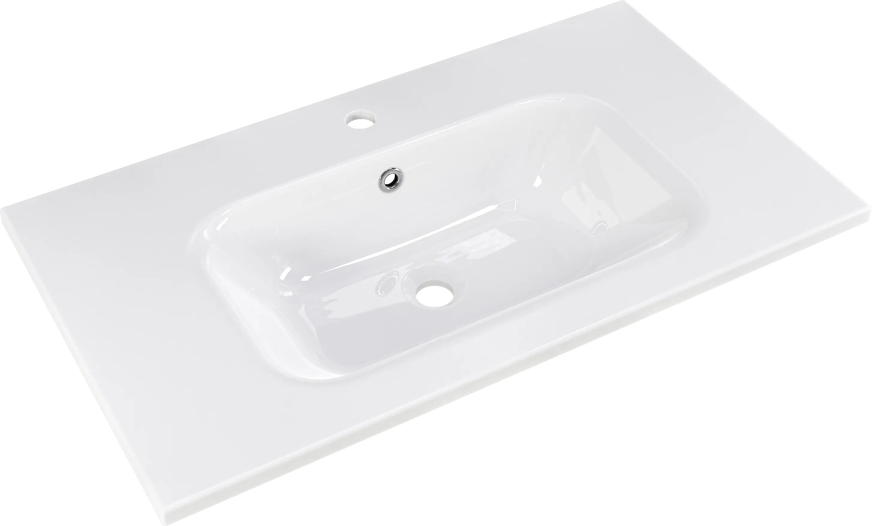 Primaster Mineralguss-Waschbecken 81 cm Düsseldorf weiß