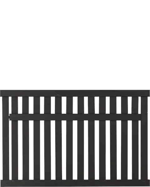 Plus Zaun Country 150 x 96 cm schwarz