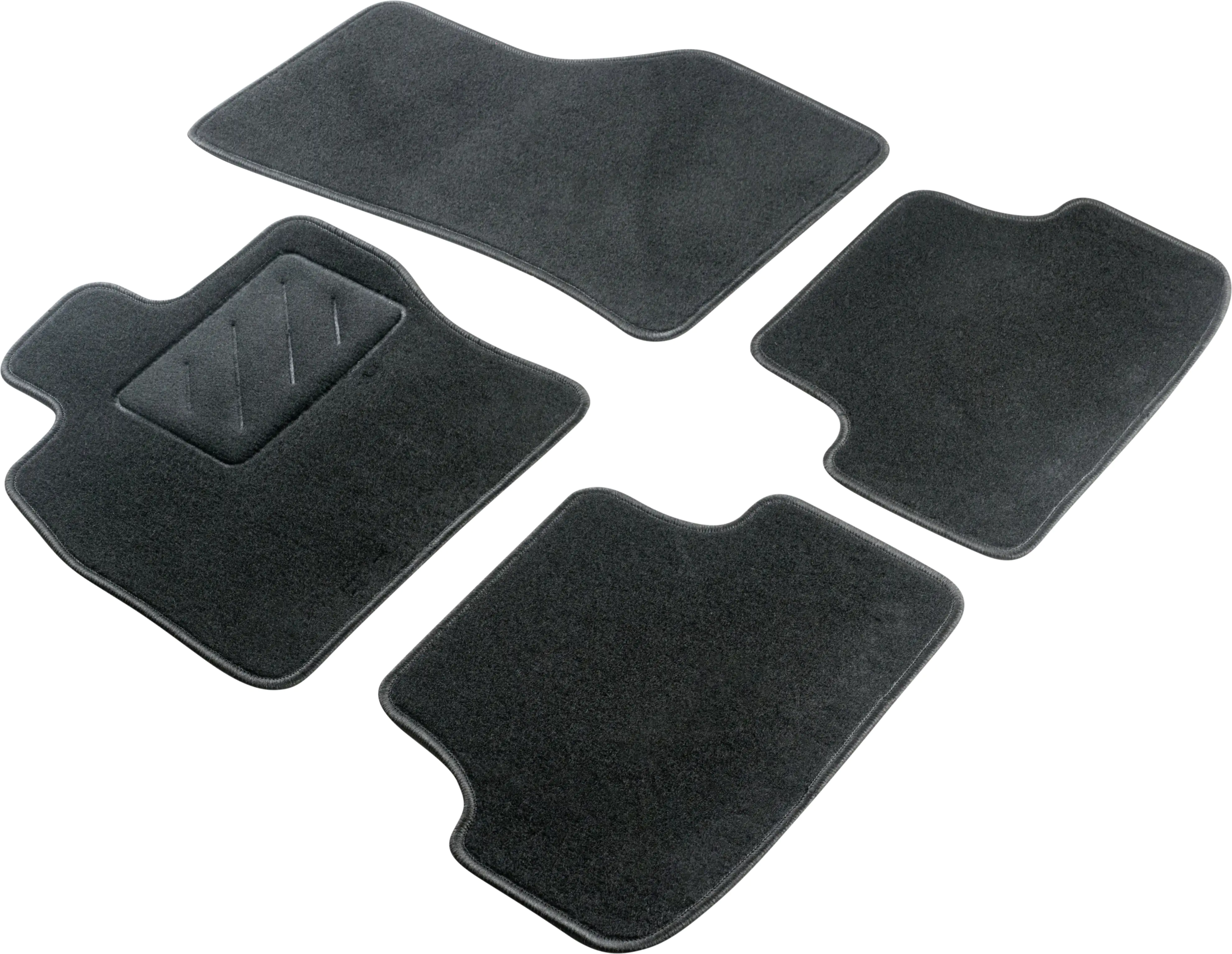 Walser Passform Fußmatten für BMW 1er (F20) 5-Türer, 1er (F21) 3-Türer, 2er (F22)