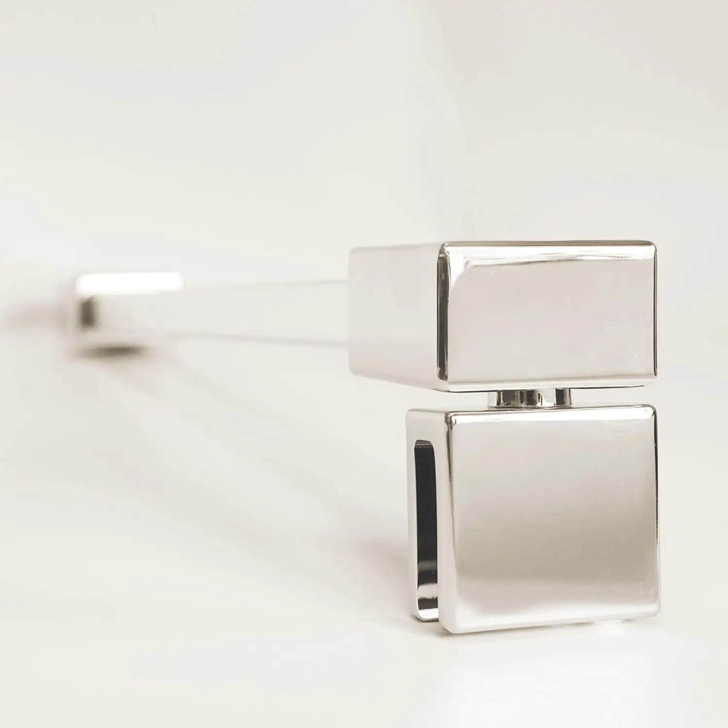 Breuer Europa Design Drehtür für Seitenwand 90 x 200, Alu chromeffekt, Anschlag links
