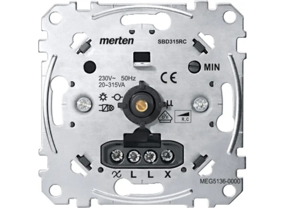 Merten Dimmereinsatz für elektronische Transformatoren MEG5136-0000