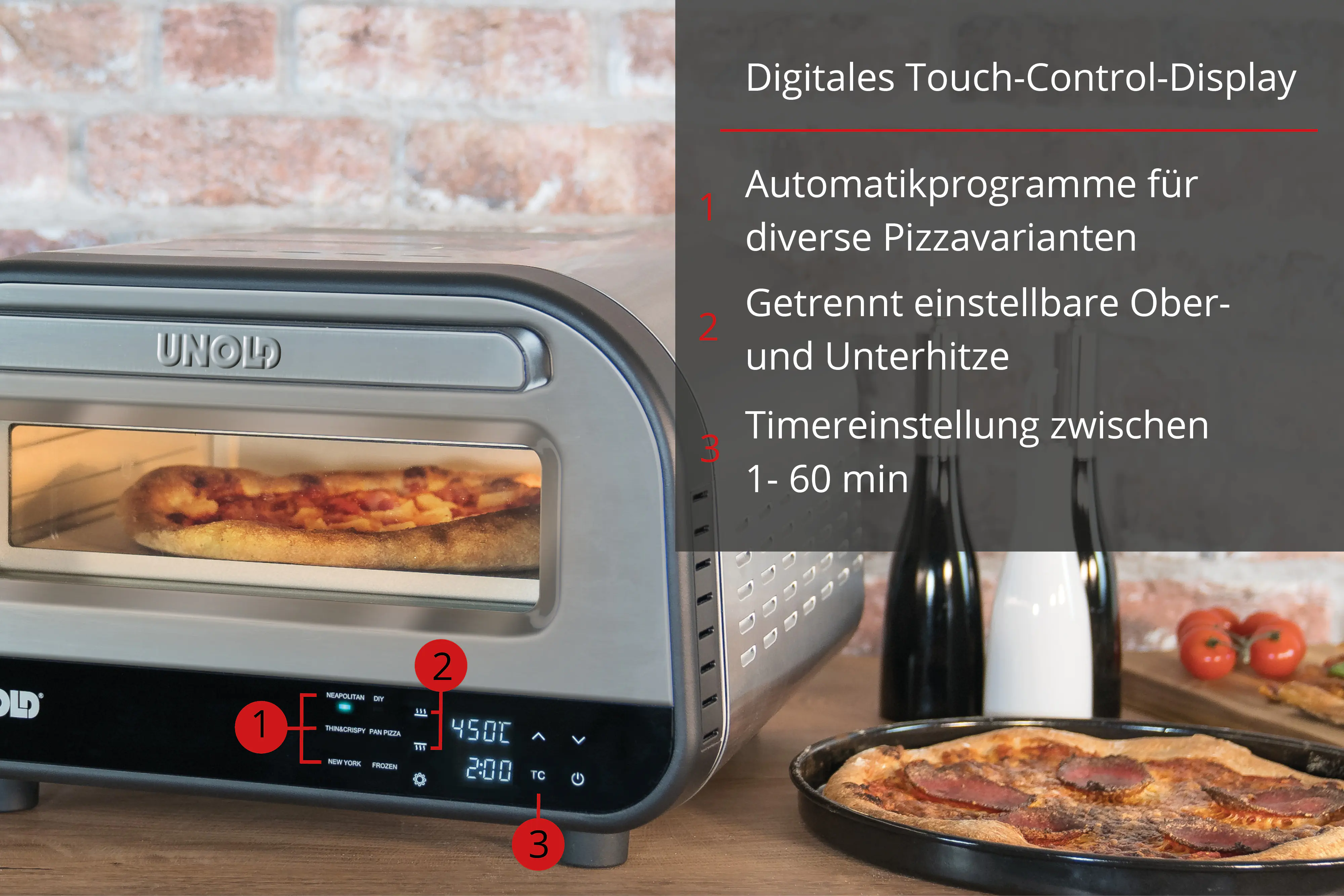 Unold Pizzaofen Luigi 68816