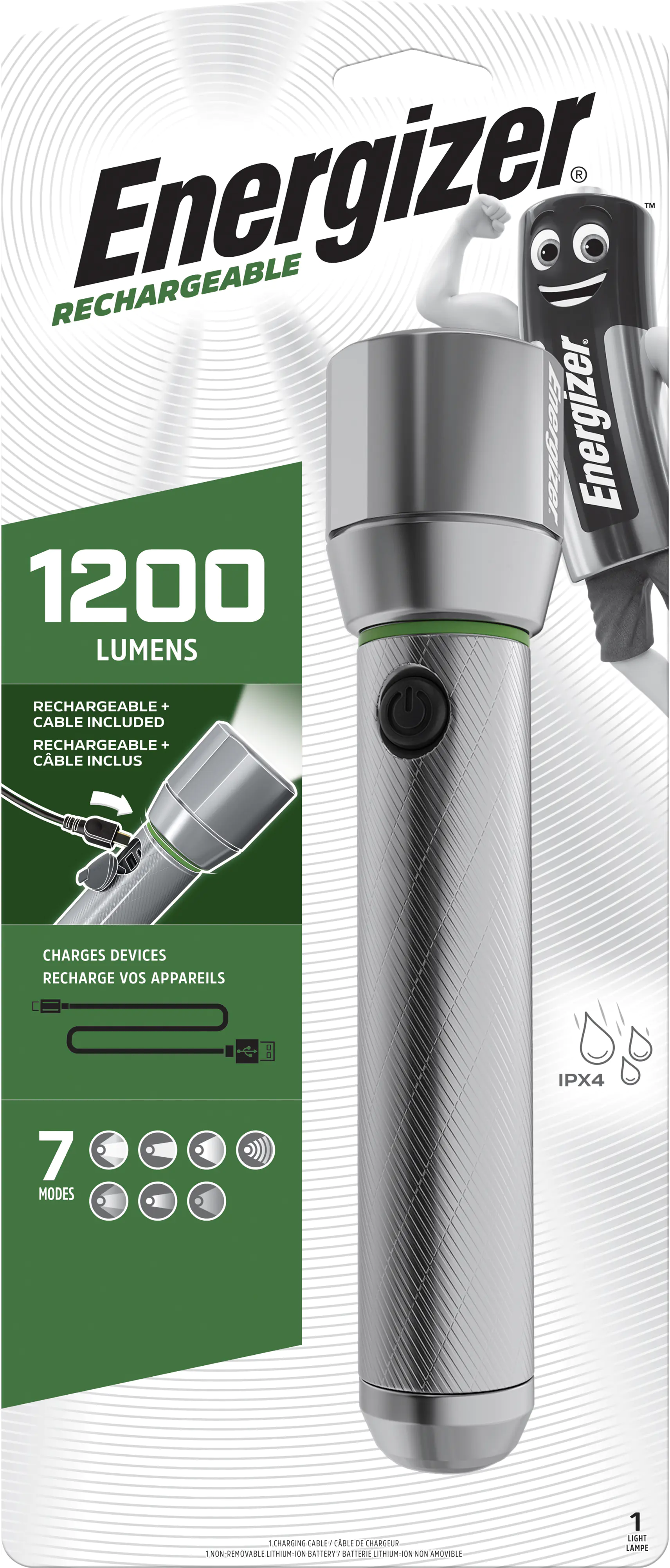 Energizer Vision HD Rechargeable Rechargeable-Taschenlampe