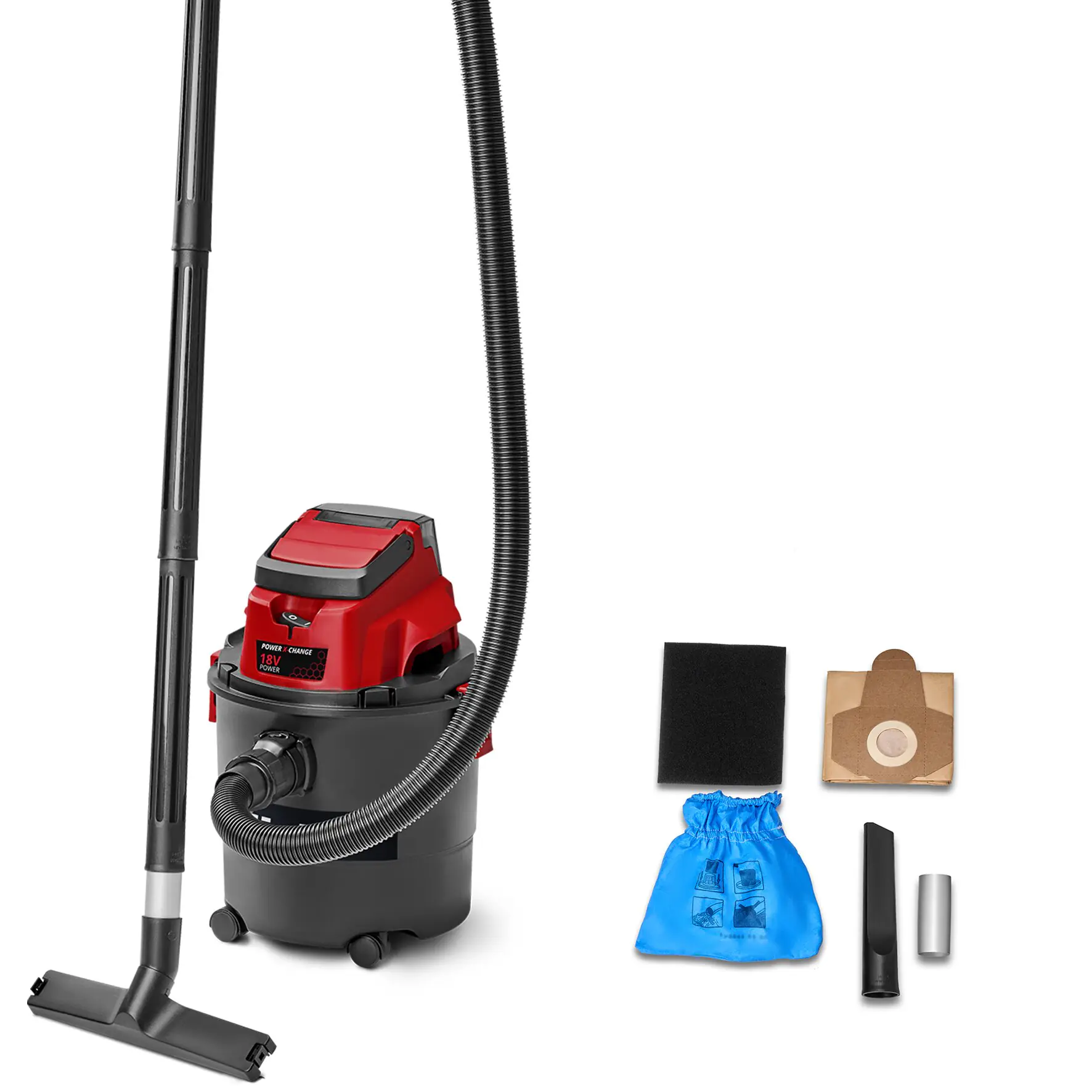 Einhell Akku-Nass-Trockensauger TC-VC 18/15 Li-Solo