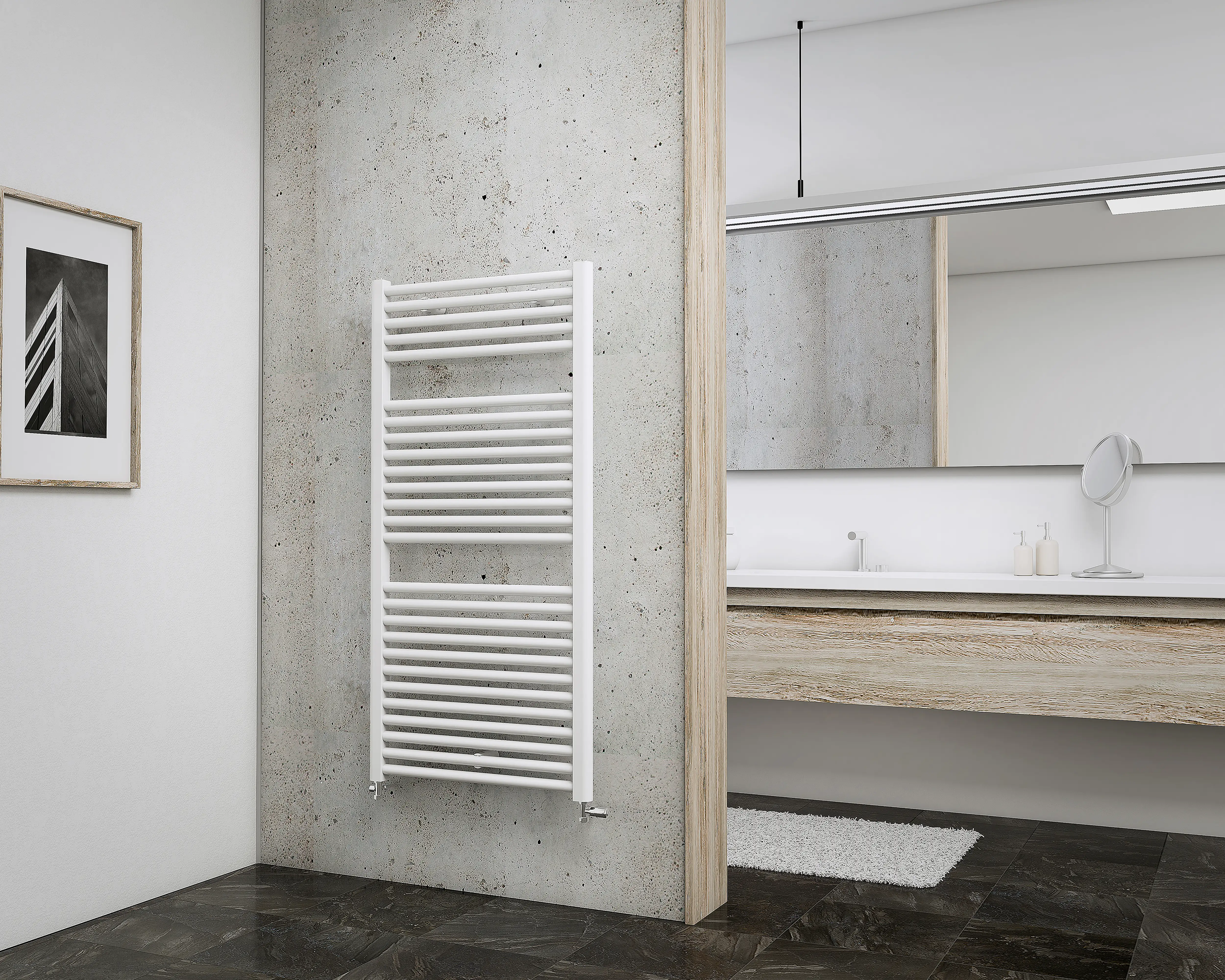 Schulte Badheizkörper München 121,5 x 60 cm 800 Watt
