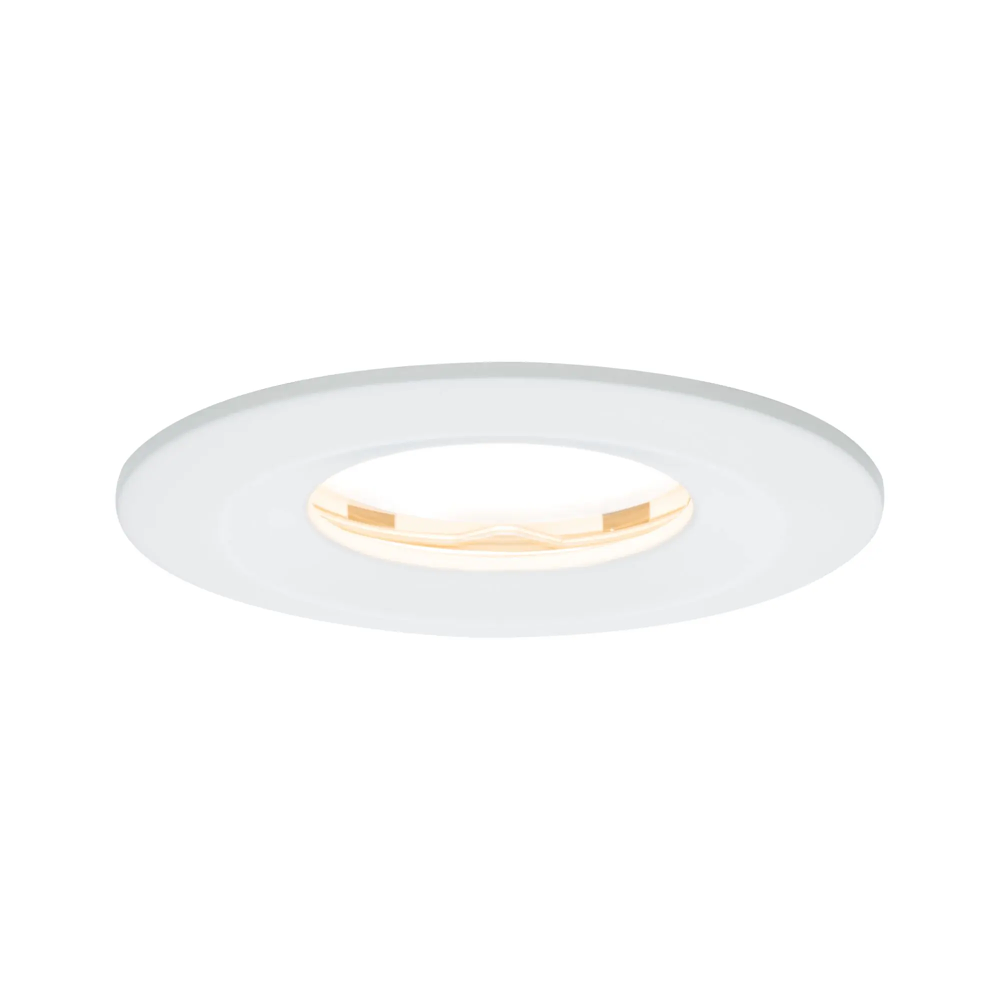 Paulmann LED-Einbauleuchte Nova Plus Ø 7,8 cm warmweiß weiß matt dimmbar