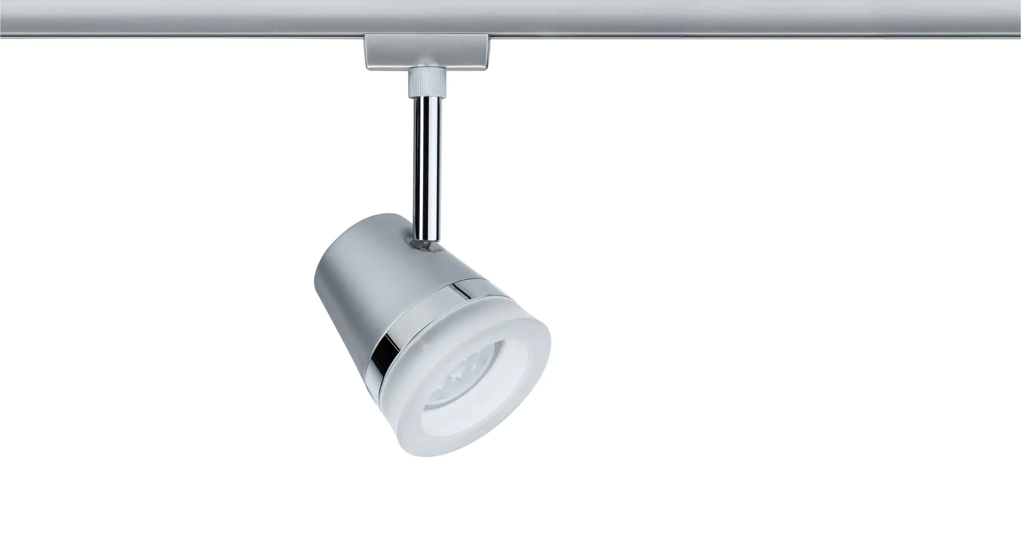 Paulmann URail Schienenspot Cone chrom-matt 18 x 8,5 cm GU10 dimmbar