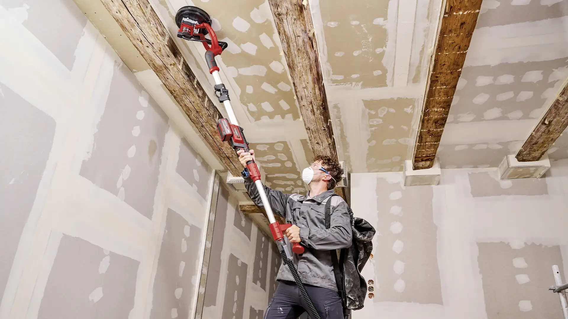 Einhell Professional Akku-Trockenbauschleifer TP-DW 18/225 Li Solo 18 V