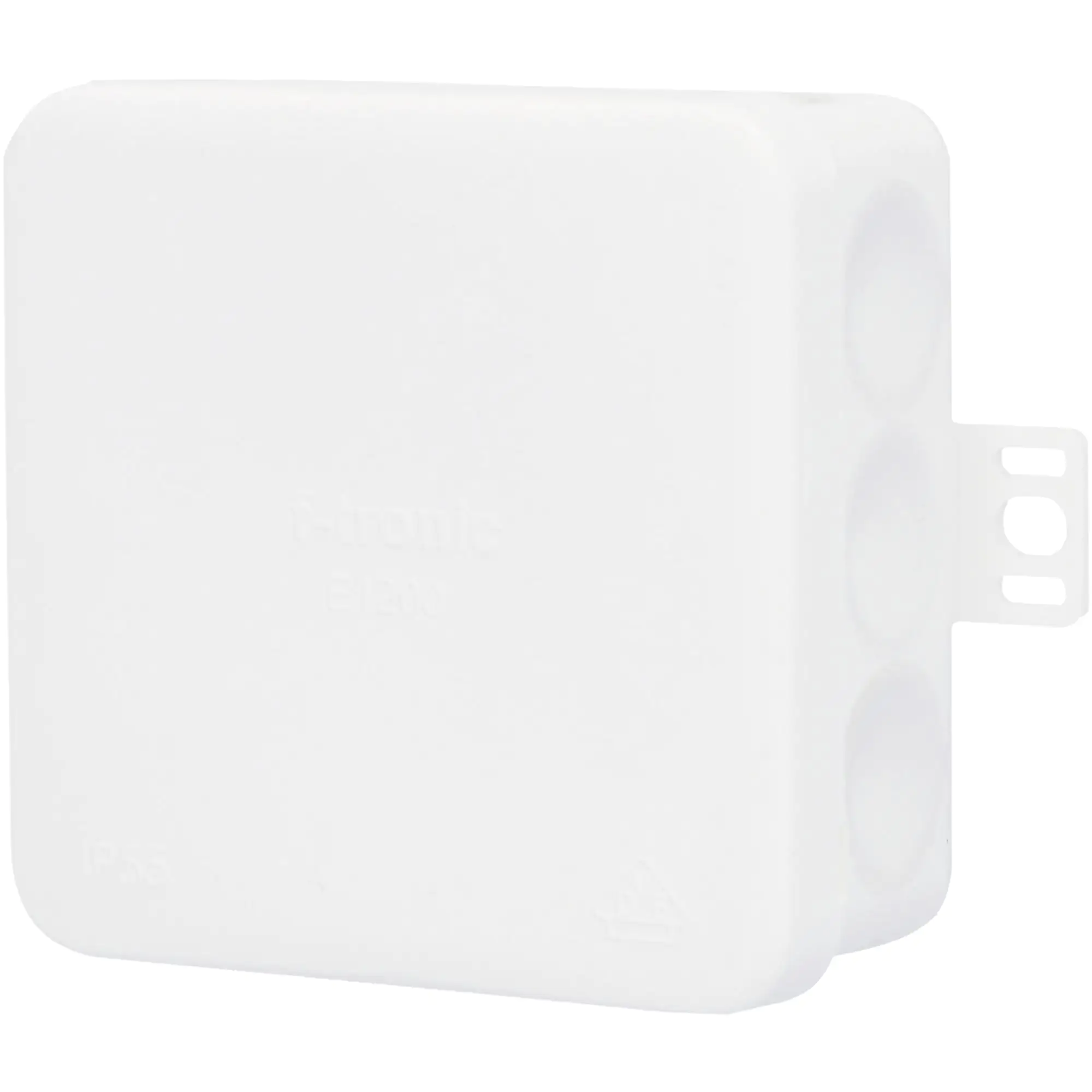 Aufputz-Abzweigkasten IP55 mit Membran 80x80x37mm weiß