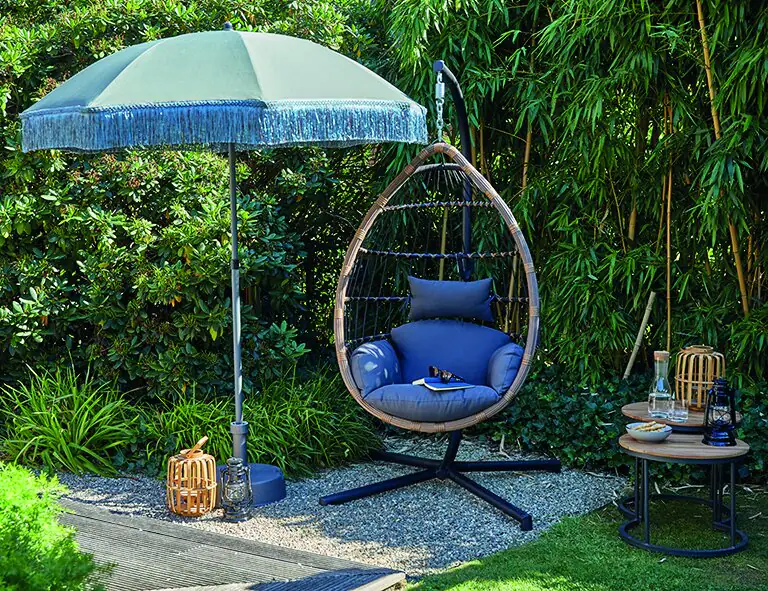 Siena Garden Mittelstockschirm Maui olive Ø 180 cm