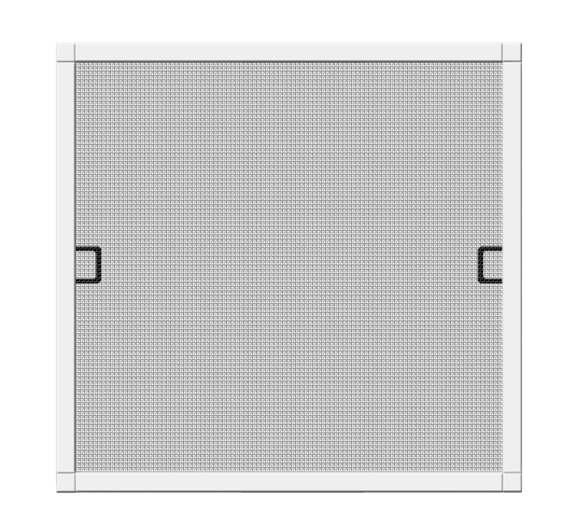 Schellenberg Fliegenschutz-Fenster PREMIUM 100 x 120 cm anthrazit/weiß kürzbar