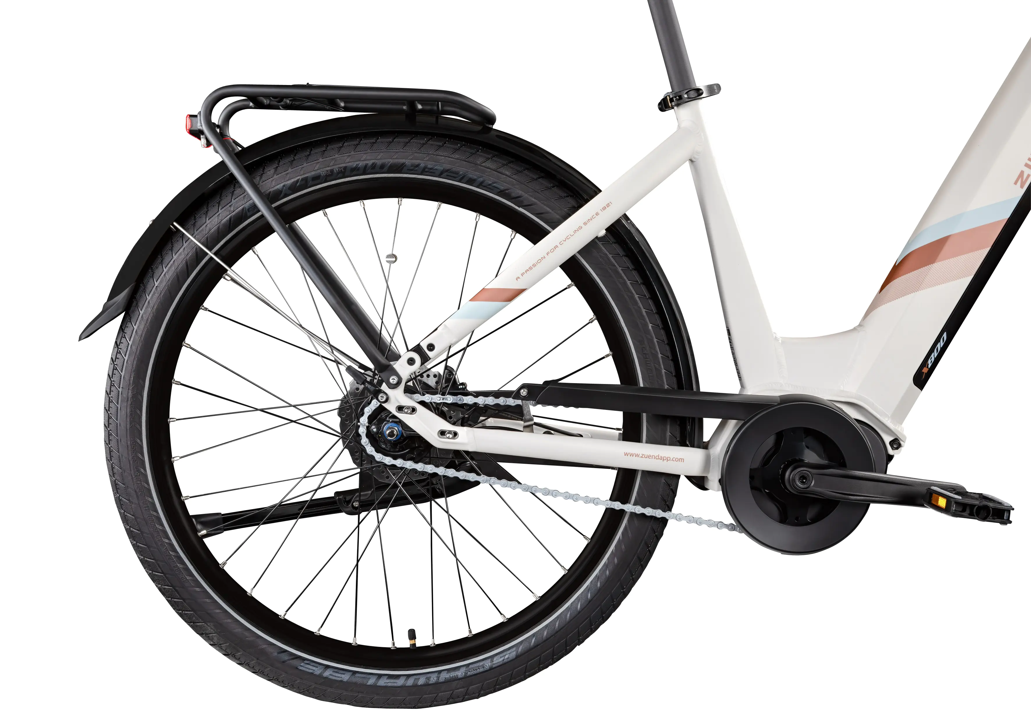 Zündapp E-Bike City X800 27,5 Zoll 7-Gang 550 Wh antique white 