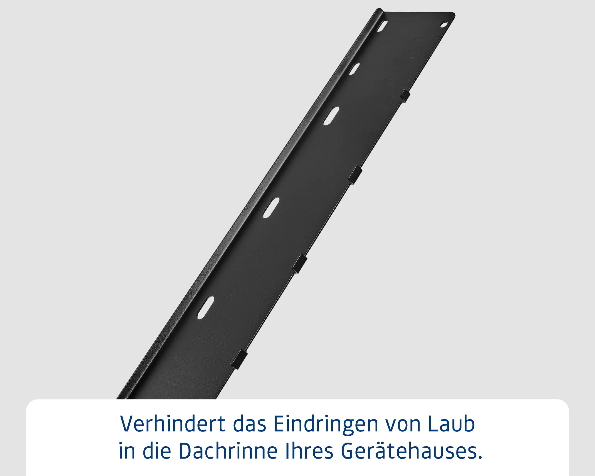 EcoStar Laubabdeckung für Regenrinne Pultdach Typ 3