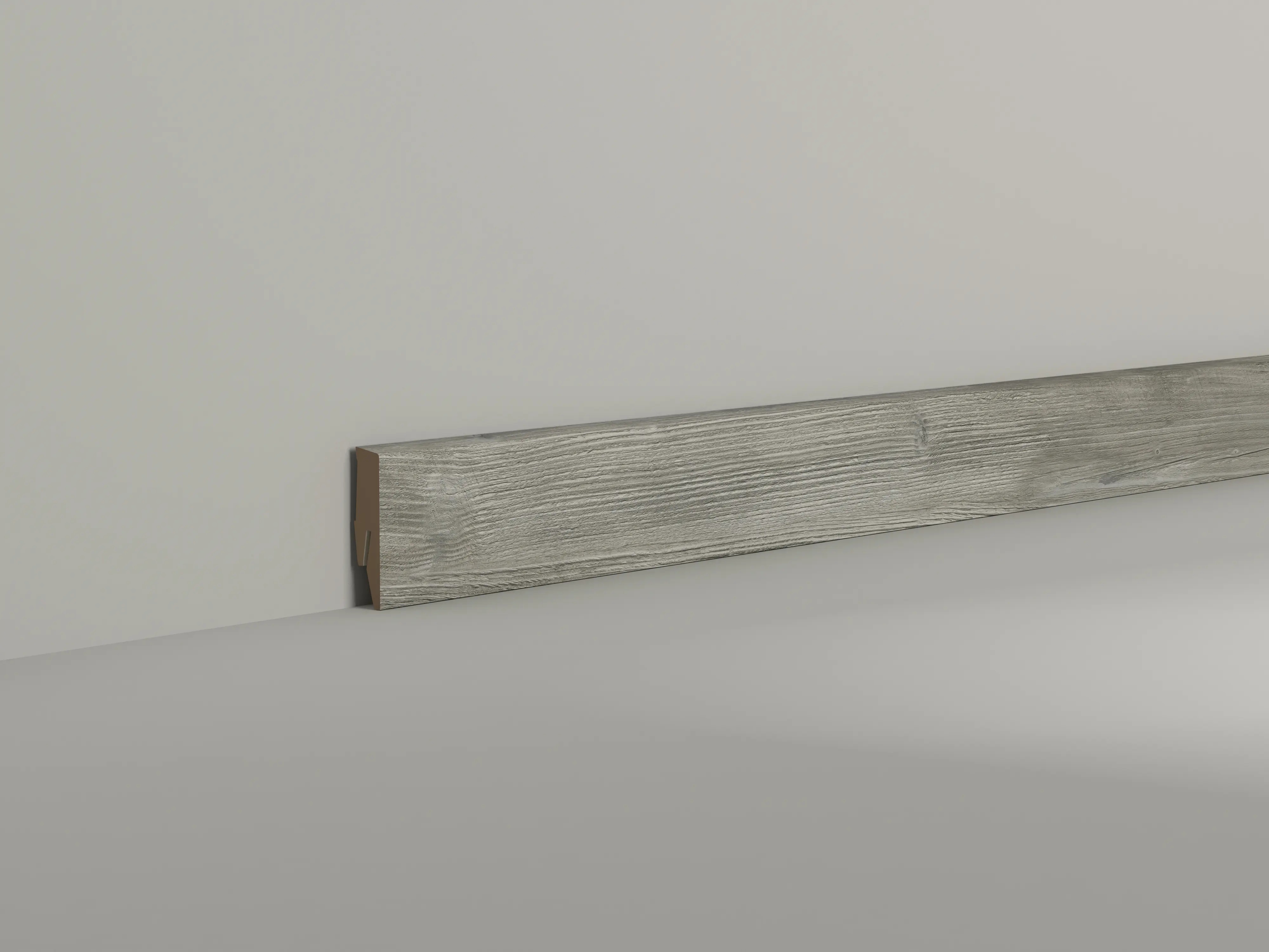 Classen Clip-Fußleiste 240 cm 58 x 19 mm Lodge Pine