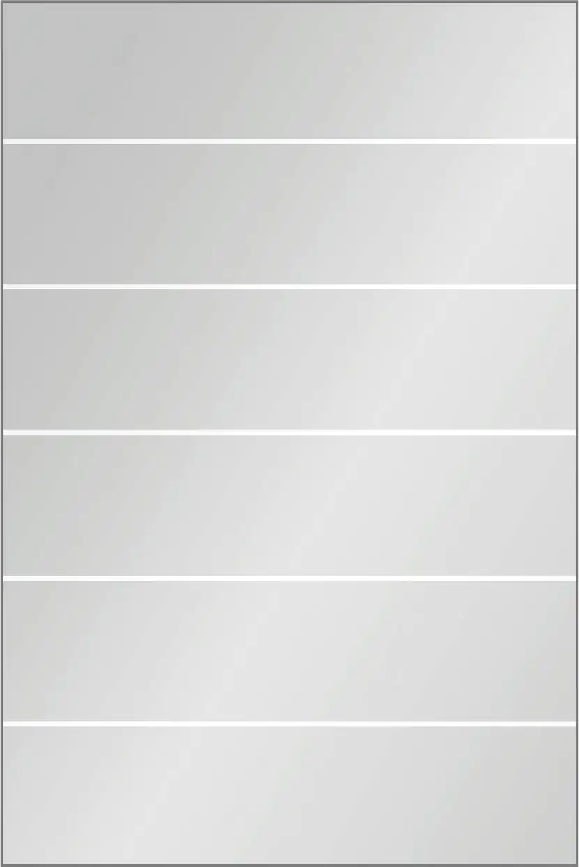 Ambiente Glaszaun Dekor 82 120 x 180 cm gehärtetes 8 mm Glas