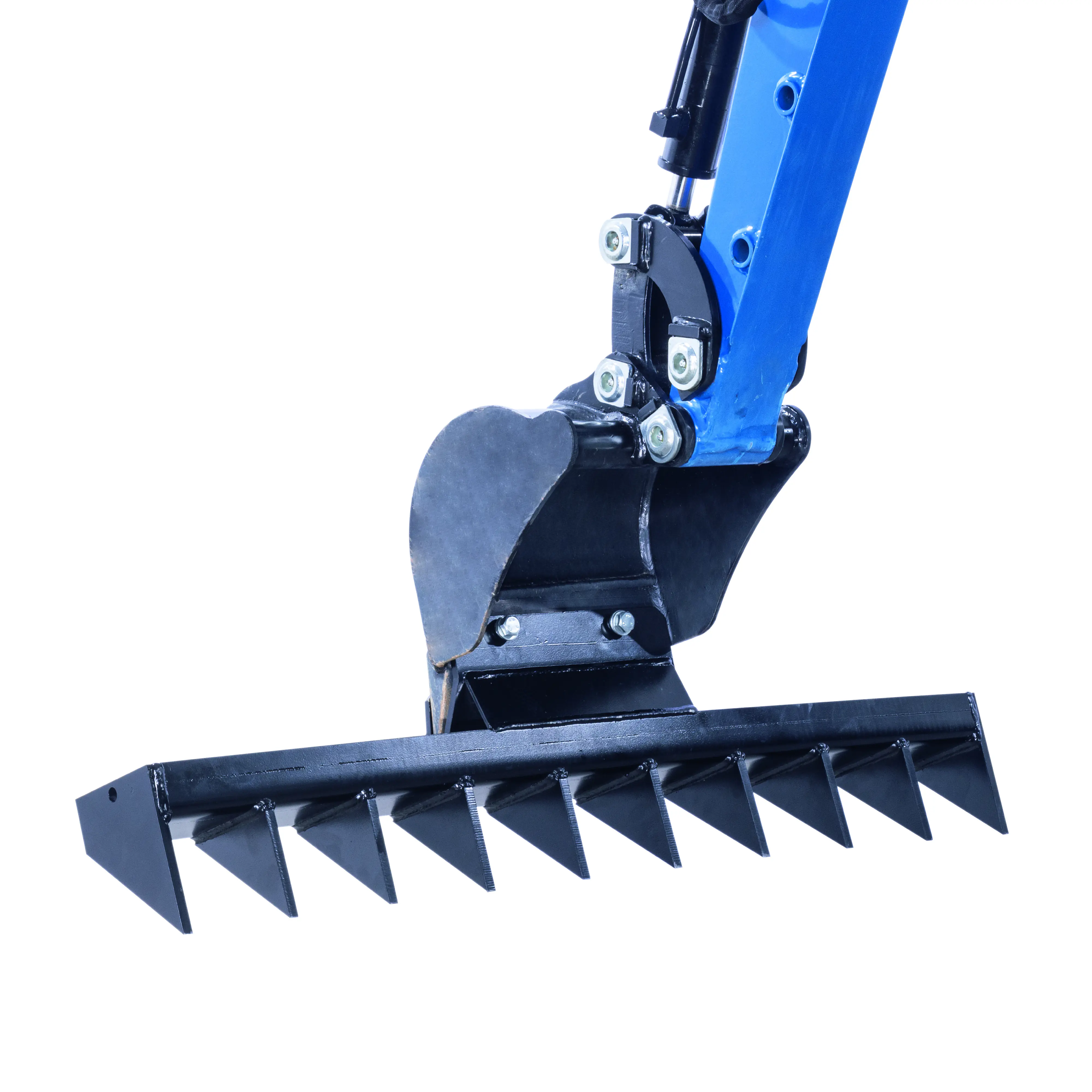 Scheppach Mini-Bagger EXC815 XXL Set inkl. Zubehör 69 cm Spurbreite
