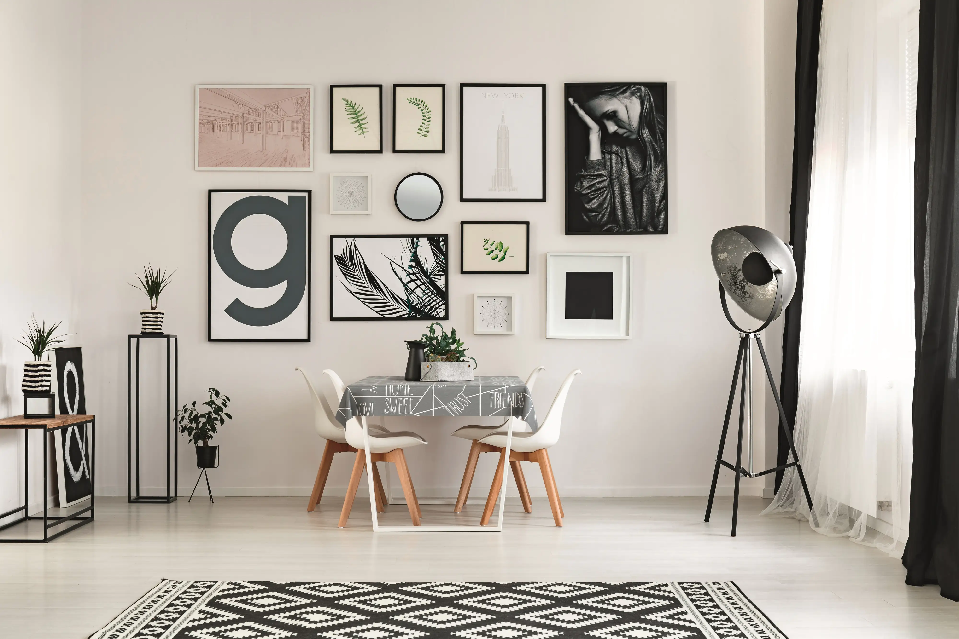 d-c-table Tischdecke Monte Carlo Credo silber 150 cm rund