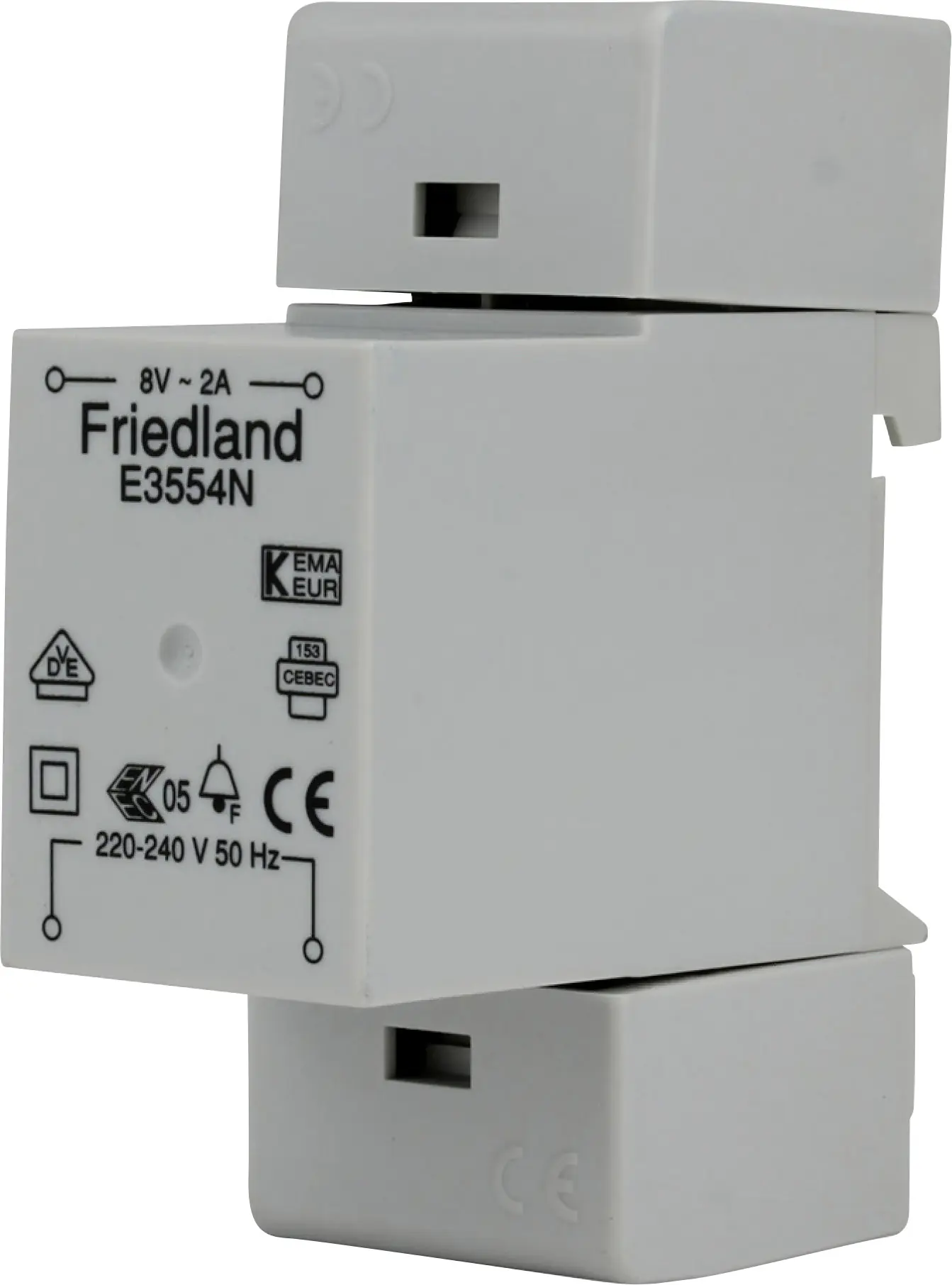 FRIEDLAND Klingel-Trafo Verteilerkasten Aufputz 8V 2A