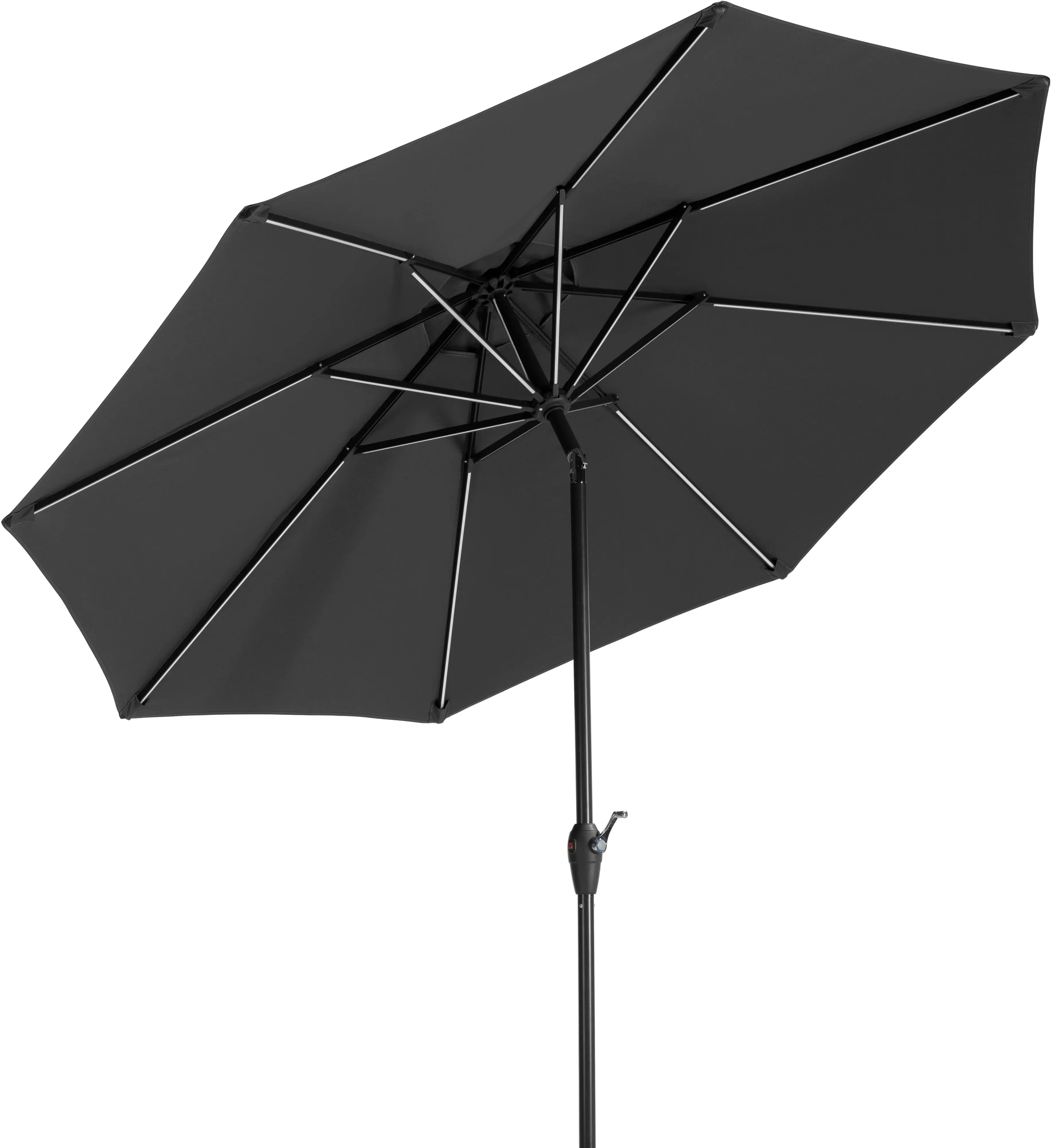 Schneider Sonnenschirm Blacklight anthrazit Ø 270 cm