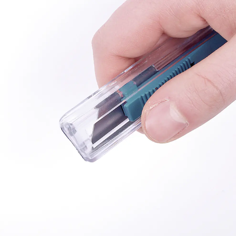 Wolfcraft Sicherheitsmesser mit einziehbarer Klinge