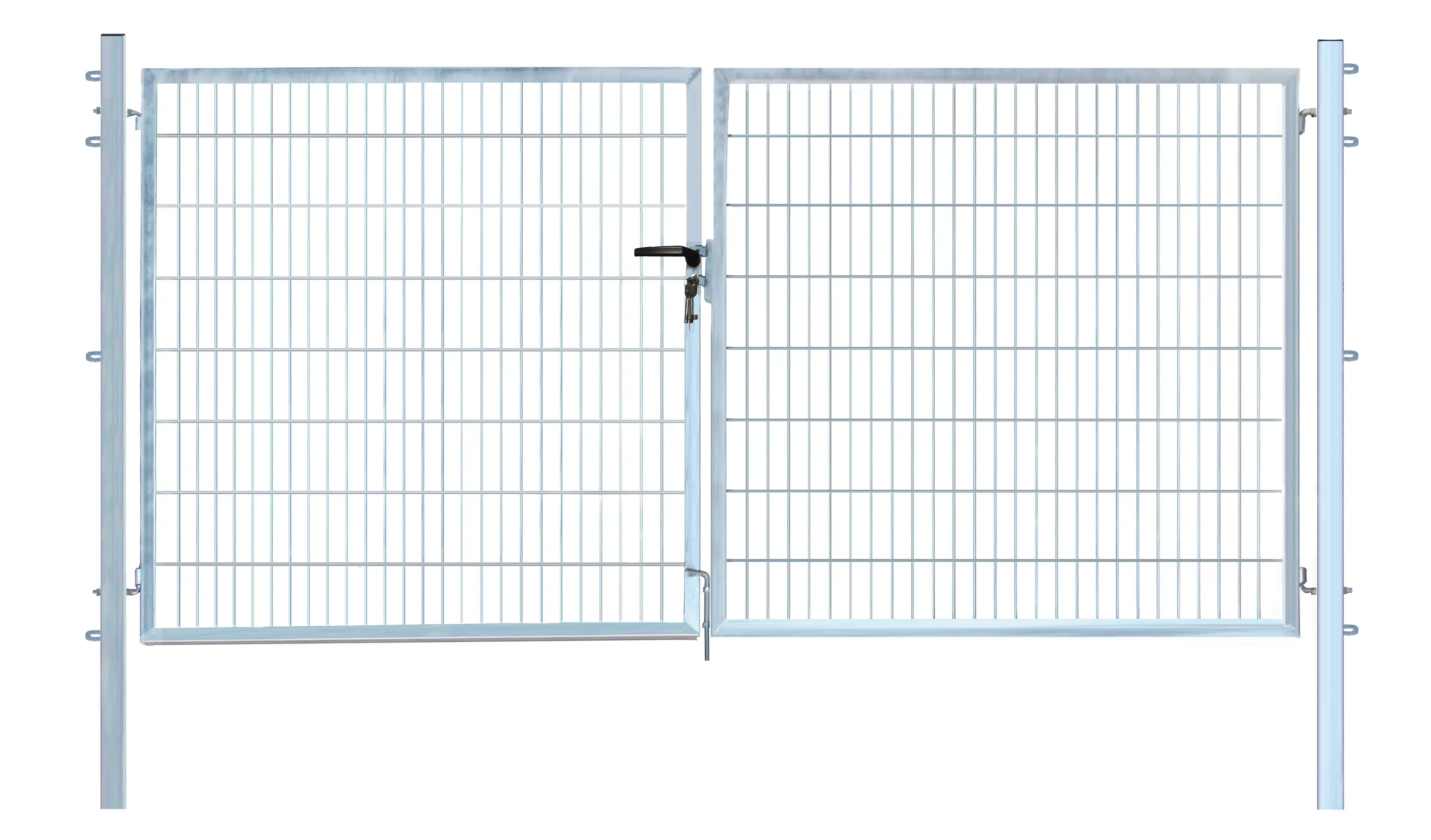Floraworld Gartentor doppelflügelig Comfort 300 x 160 cm feuerverzinkt