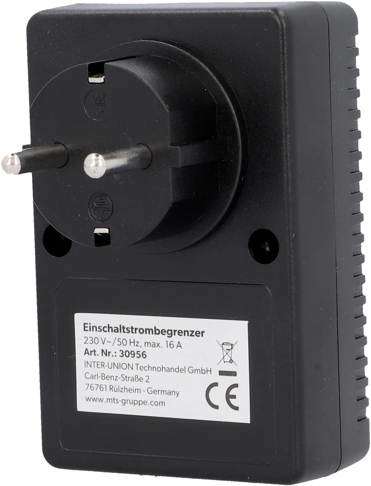 Einschaltstrombegrenzer schwarz