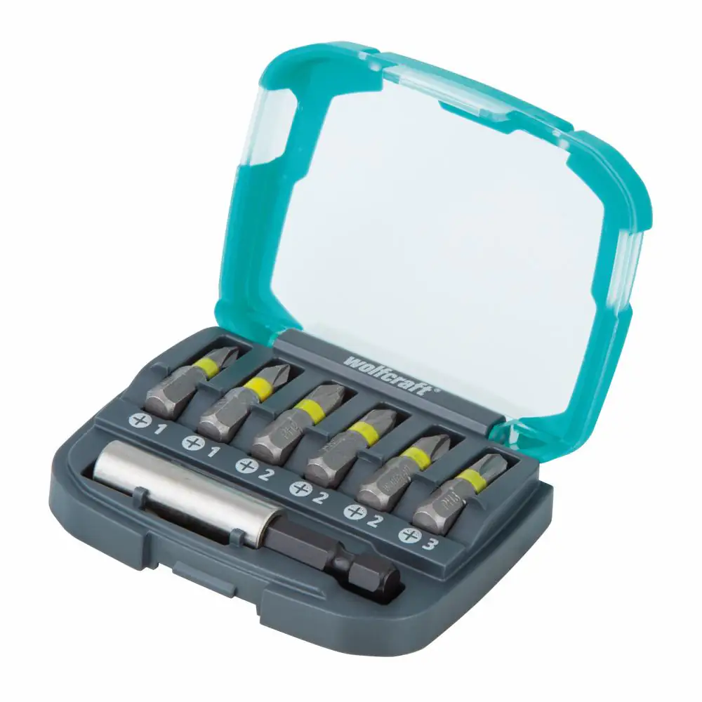 Wolfcraft Bit-Set PH 7-teilig