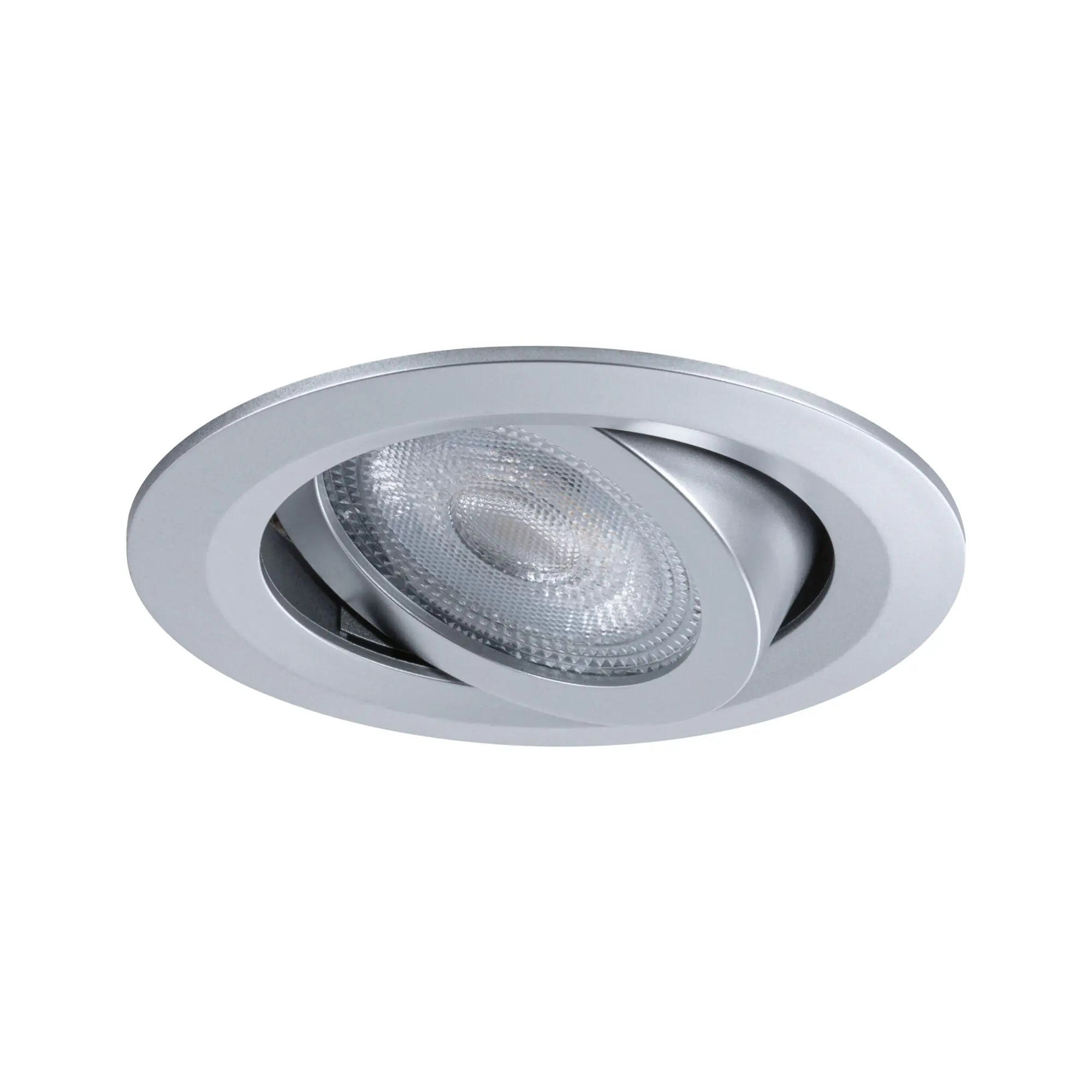 Paulmann LED-Einbauleuchte Fixed 3er Set 585 lm Ø 8,2 cm warmweiß Chrom matt