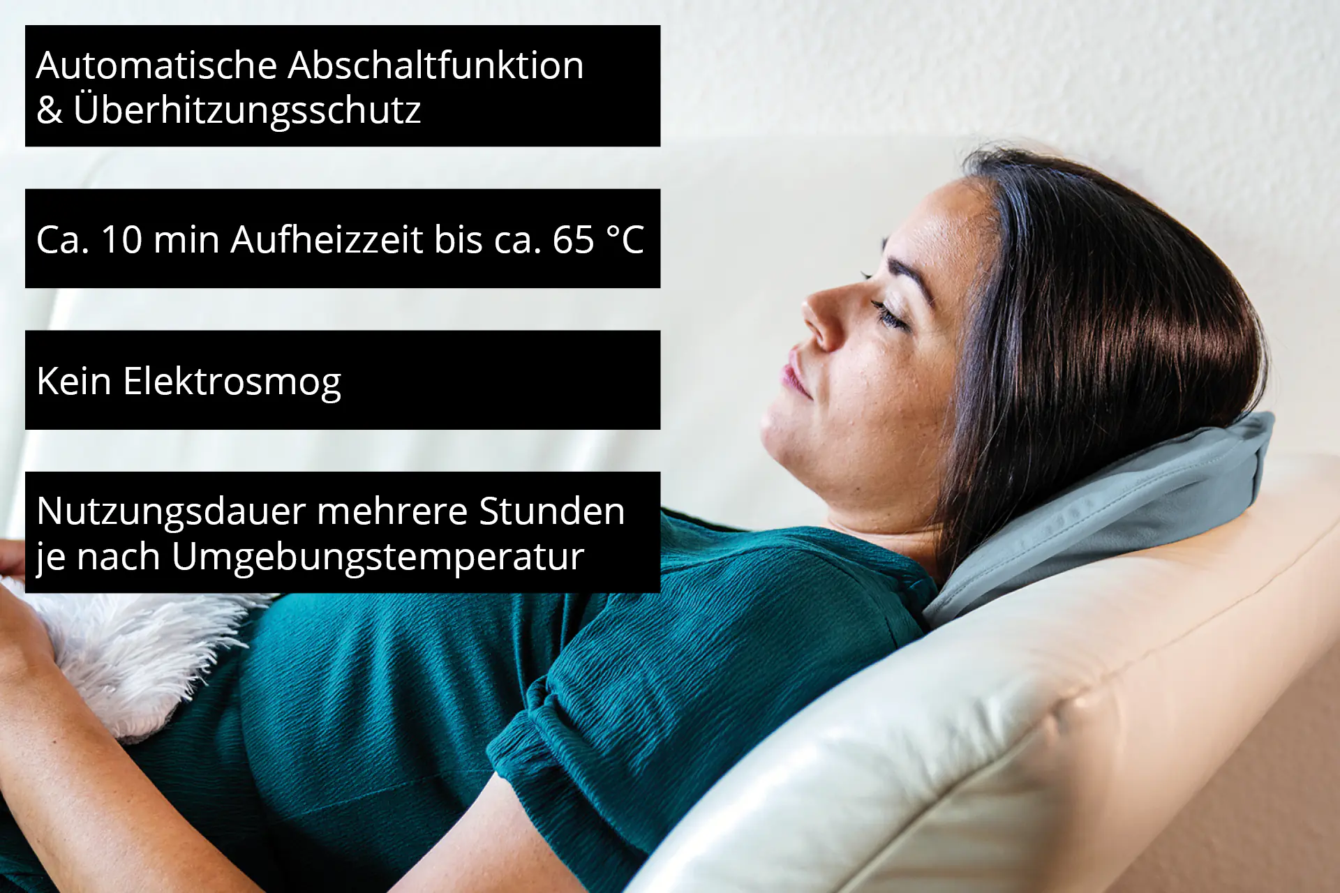 Unold Wärmflasche Wärmi blau elektrische Wärmflasche, 380 Watt