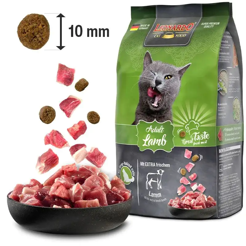Leonardo Katzentrockenfutter  Leo Ad mit extra frischem Lamm 300 g