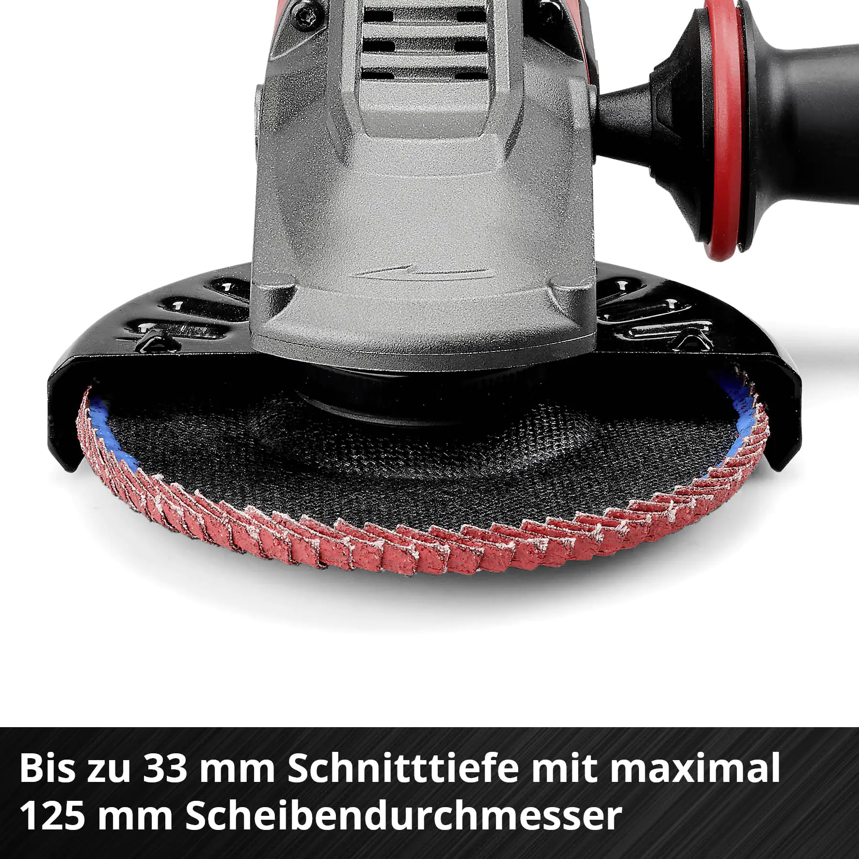 Einhell Professional Akku-Flachkopf-Winkelschleifer TP-AG 18/125 F Li BL Solo