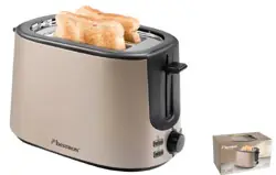 Bestron Toaster ATS1000SAT 2-Scheiben 1000 W kupfer/schwarz