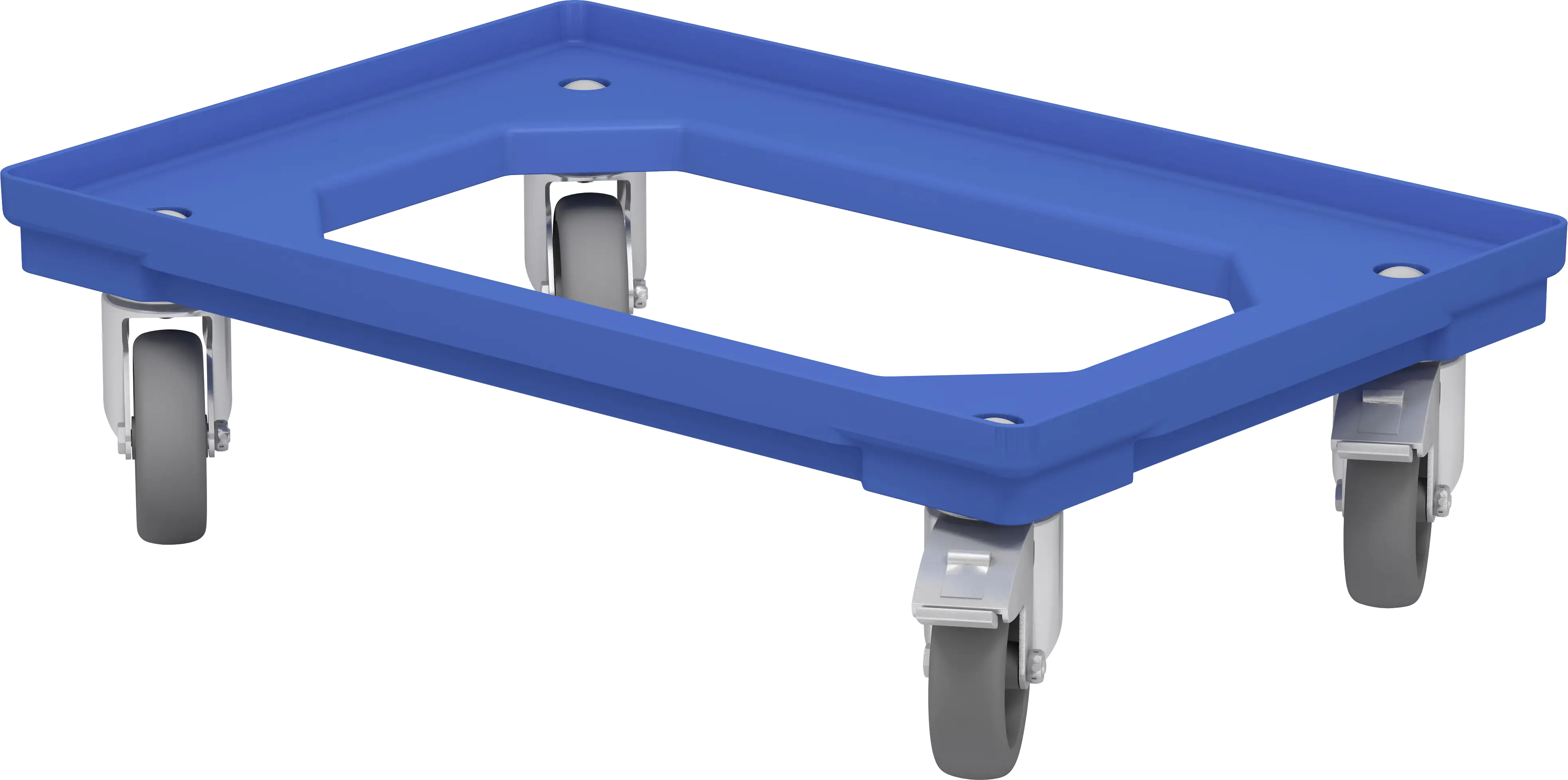 Surplus Systems Rollwagen für Eurobox 60 x 40 cm mit Feststellbremse