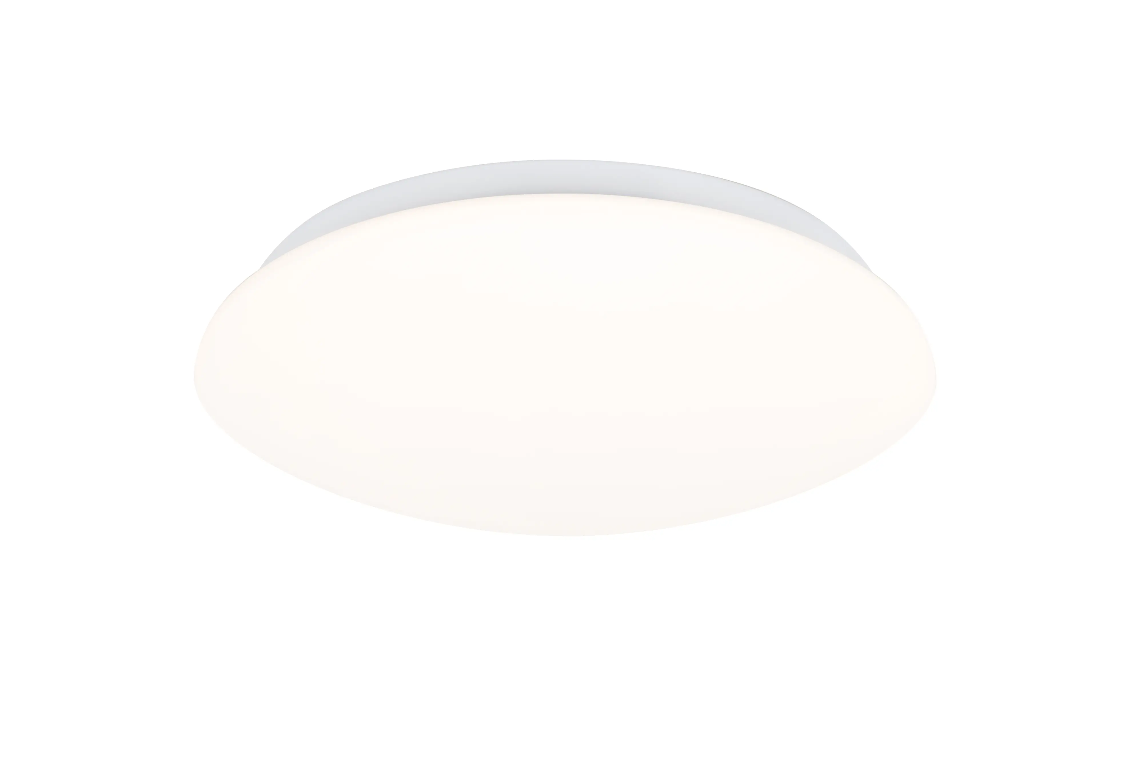 Mylight LED-Deckenleuchte Milan Ø 26 x 7 cm warmweiß weiß