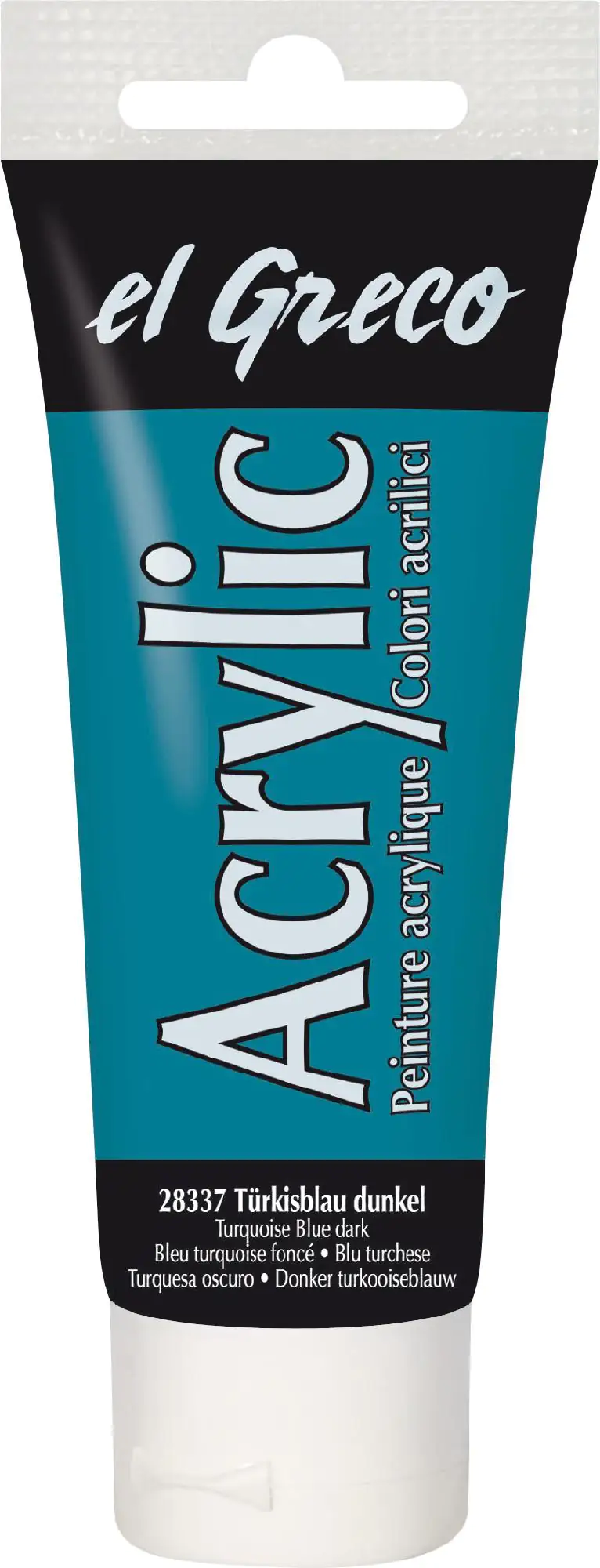 Kreul el Greco Acrylic Tube türkisblau dunkel 75 ml