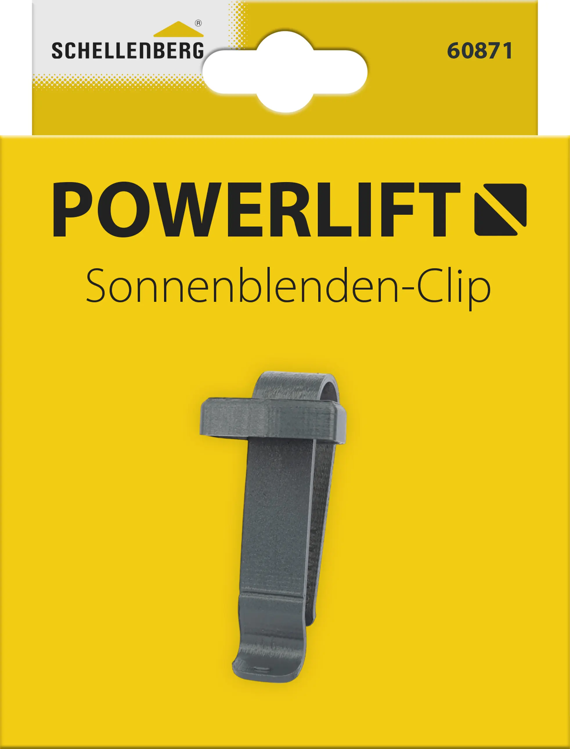 Schellenberg Sonnenblenden-Clip Powerlift für Torantrieb-Handsender